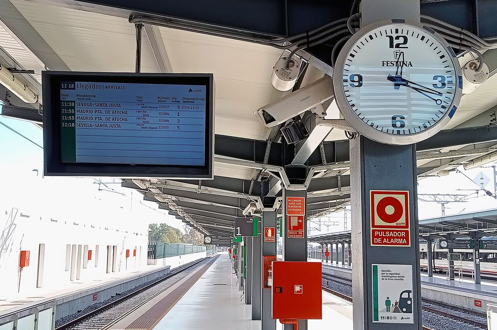 Estración de tren de Huelva