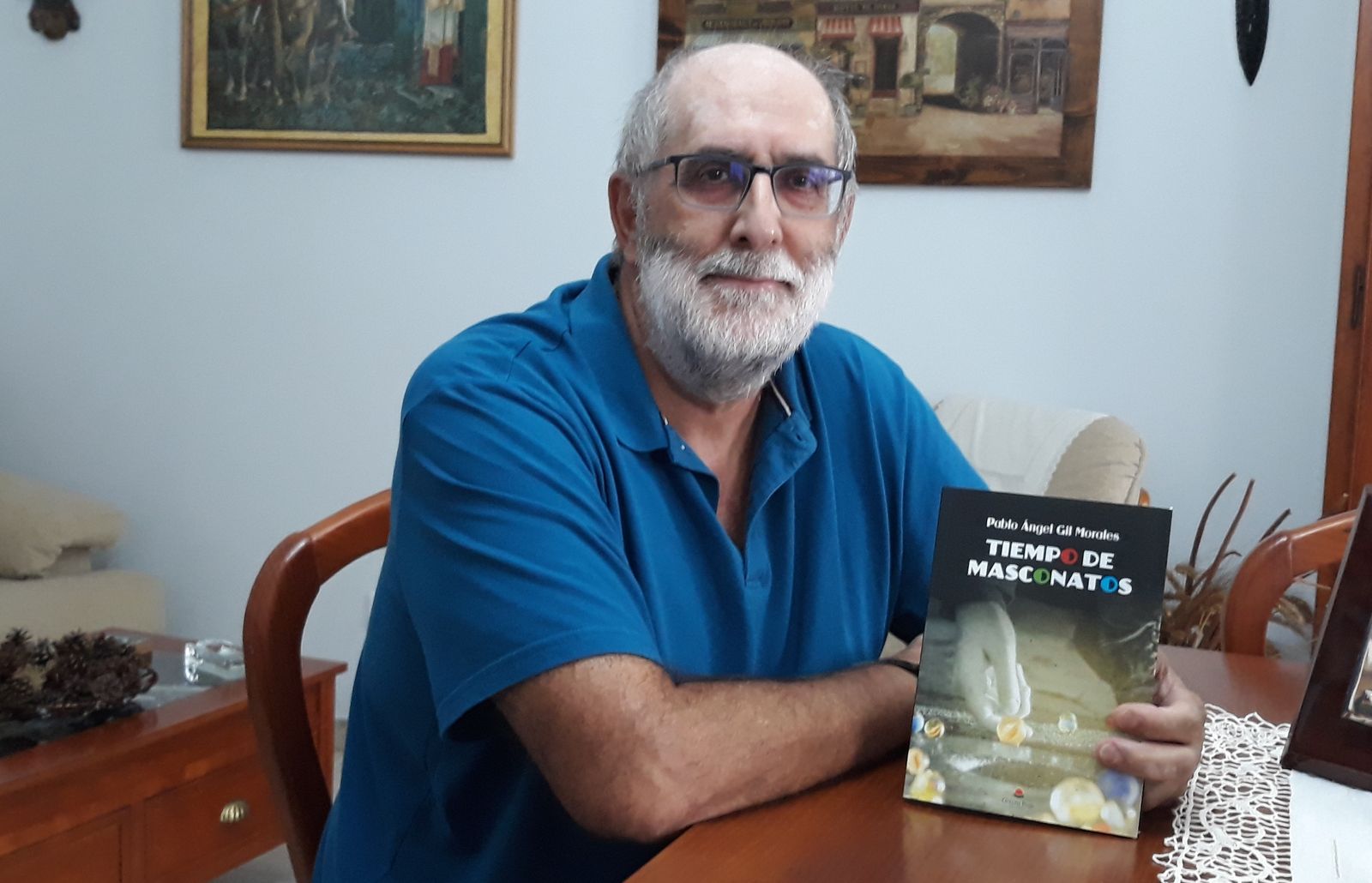 Pablo Ángel Gil Morales, autor de la obra ‘Tiempo de masconatos’.