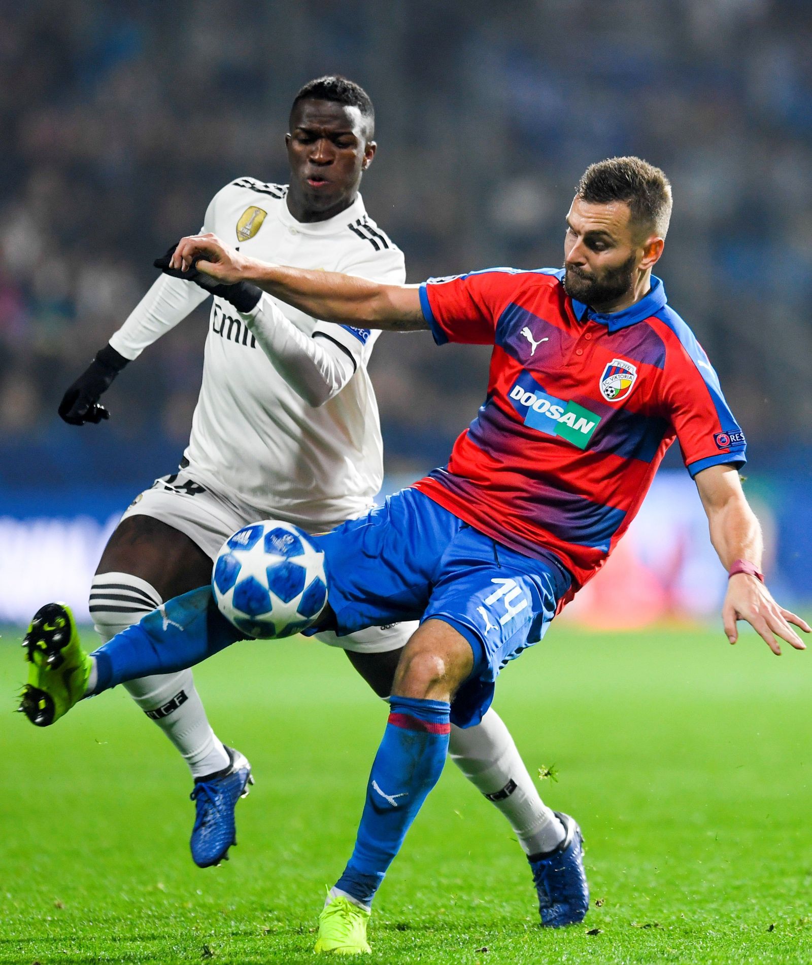 Las imágenes del Viktoria Plzen-Real Madrid