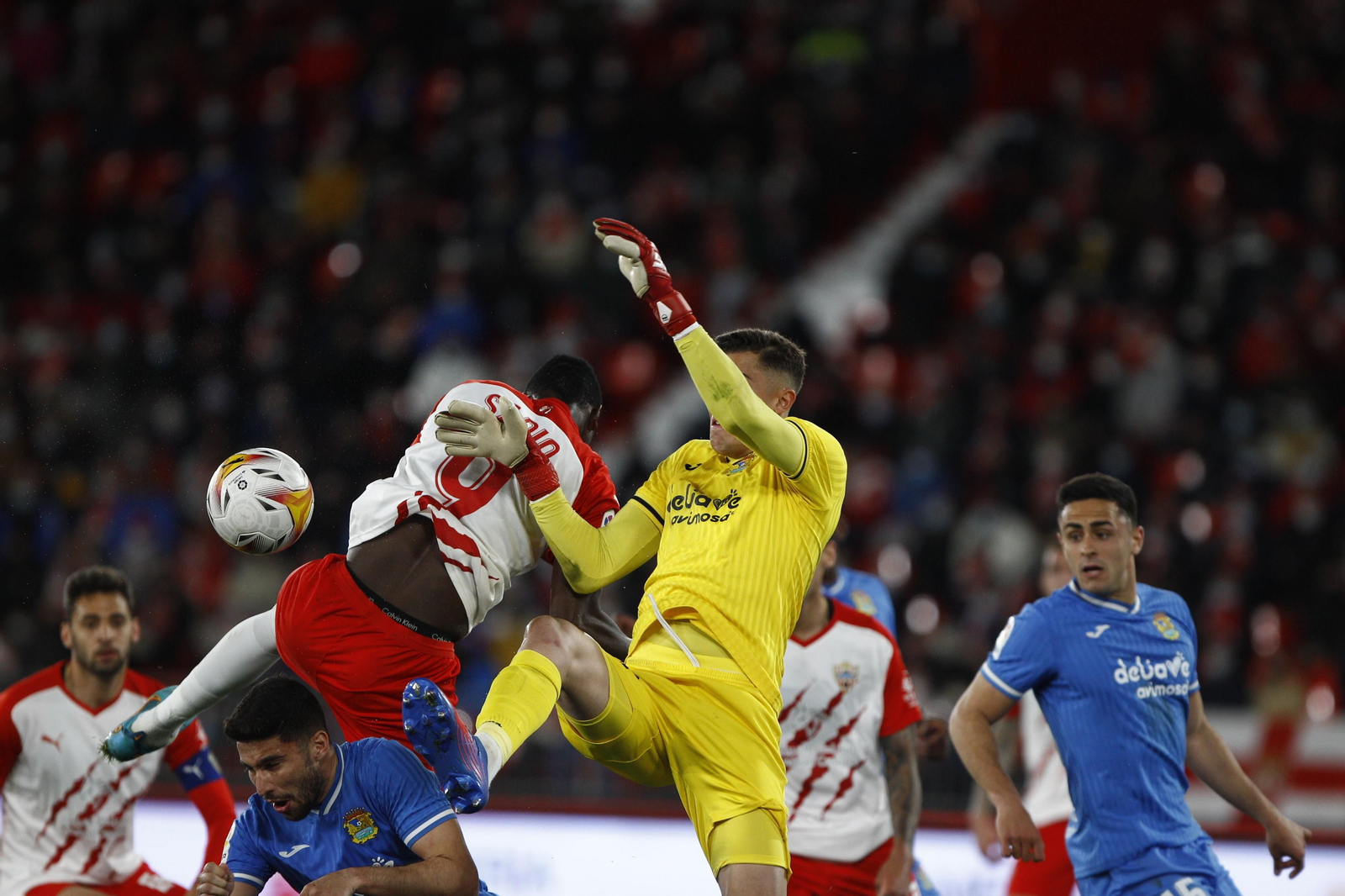Fotogalería U.D. Almería-C.F. Fuenlabrada