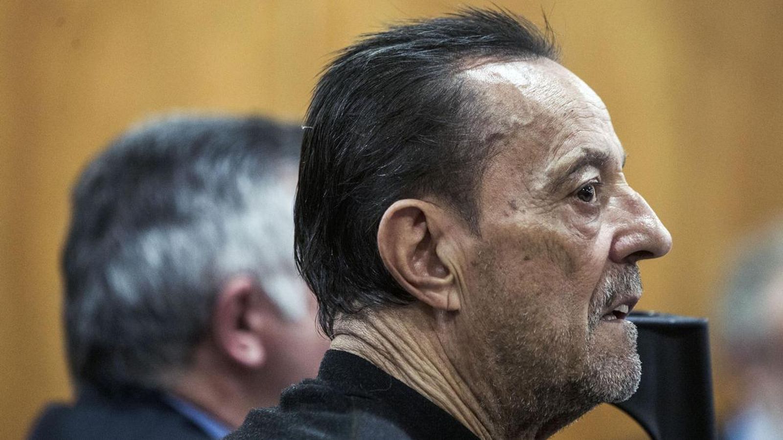 Julián Muñoz con un aspecto demacrado en una comparecencia en el año 2016.