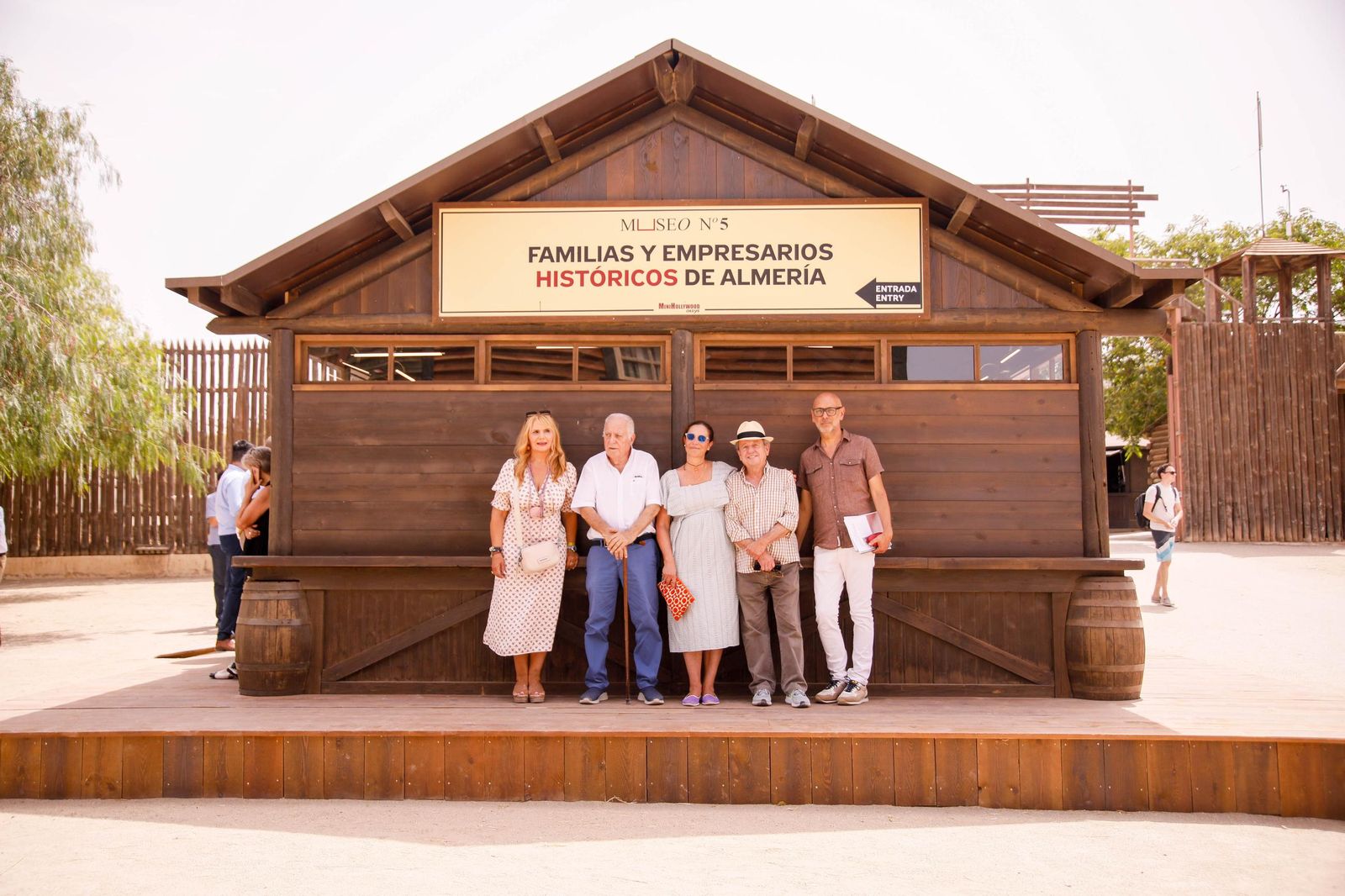 Imágenes del museo a los grandes empresarios y familias históricas de Almería