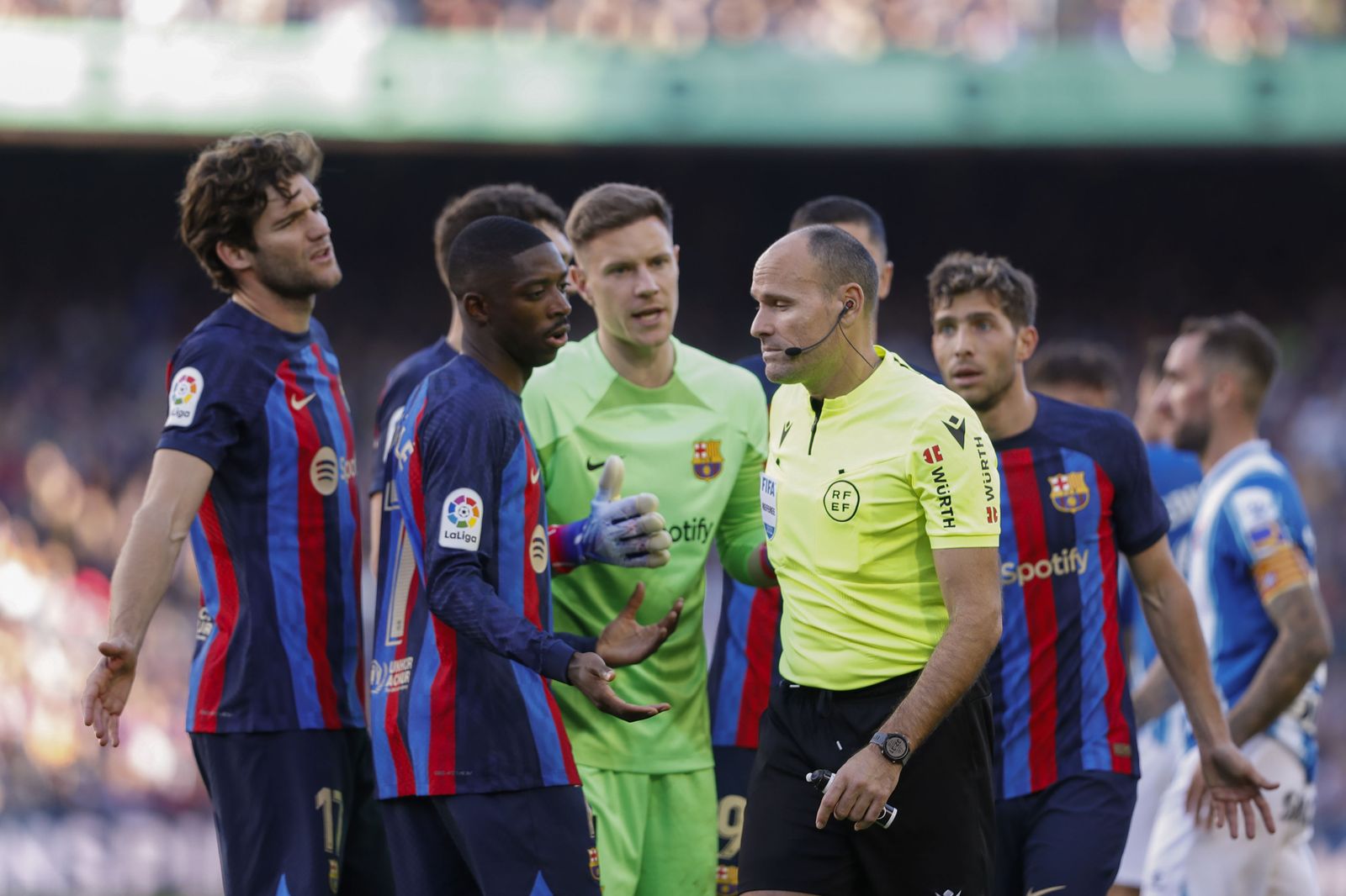 Las fotos del Barcelona - Espanyol