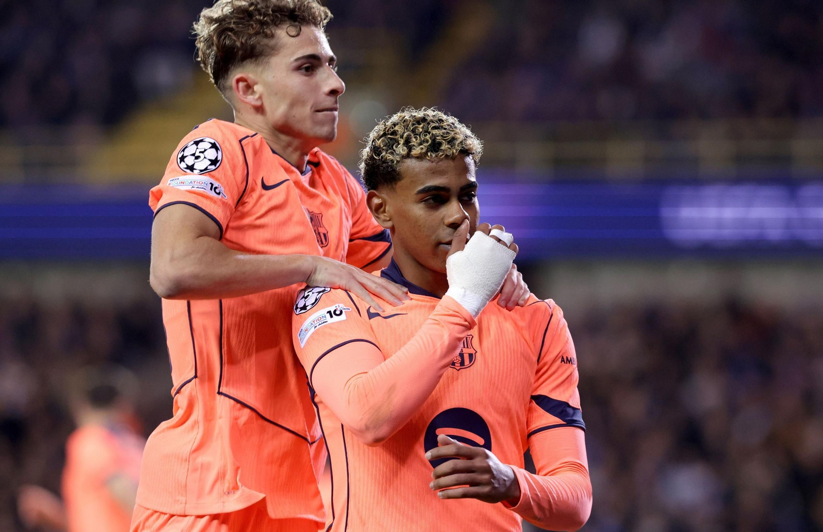 Las fotos del Brujas-Barcelona