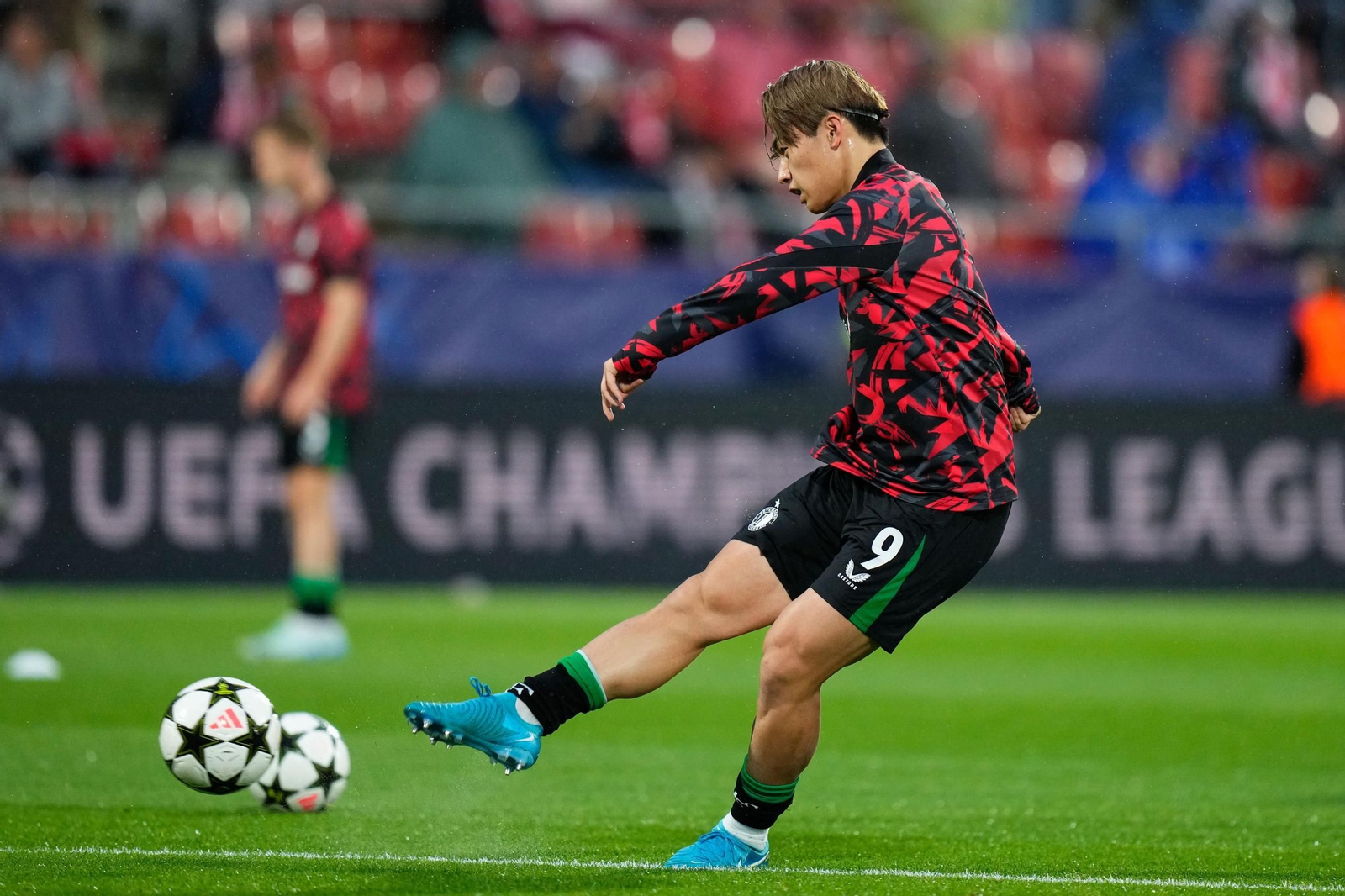 El Girona-Feyenoord de la Champions League, en fotos