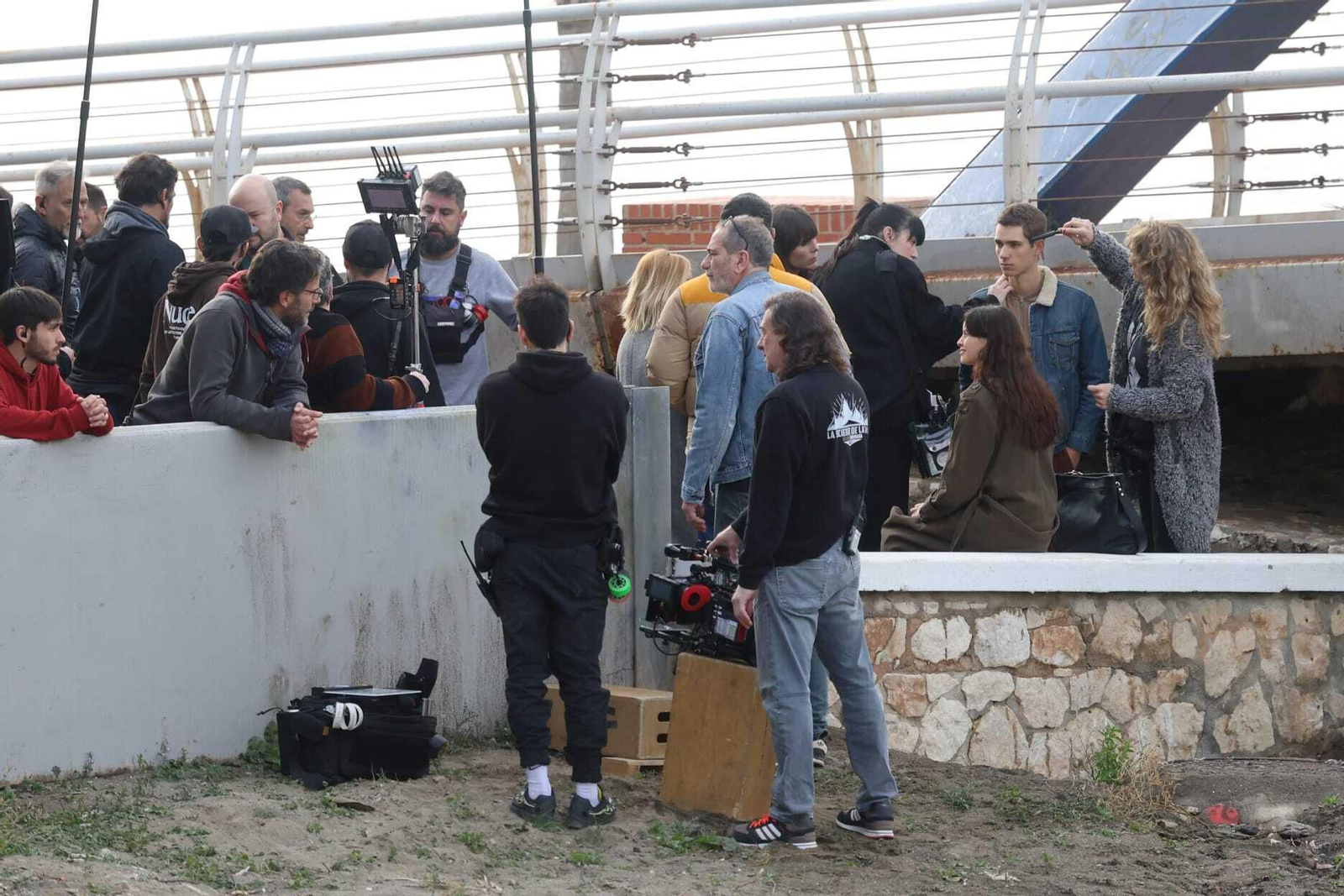 Segunda temporada de 'La Chica de Nieve': fotos del rodaje en Málaga