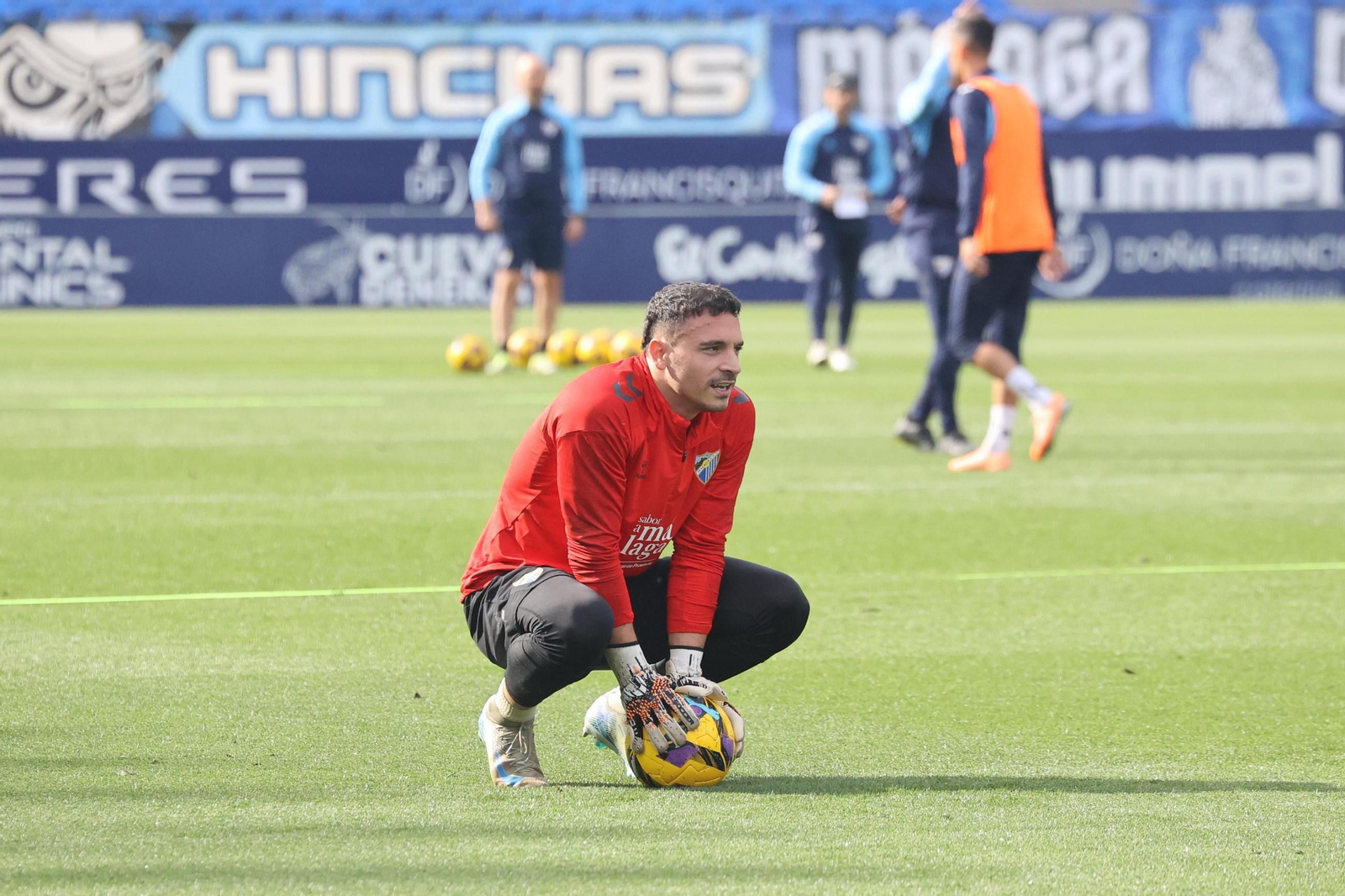 Las fotos del entrenamiento del Málaga CF de puertas abiertas