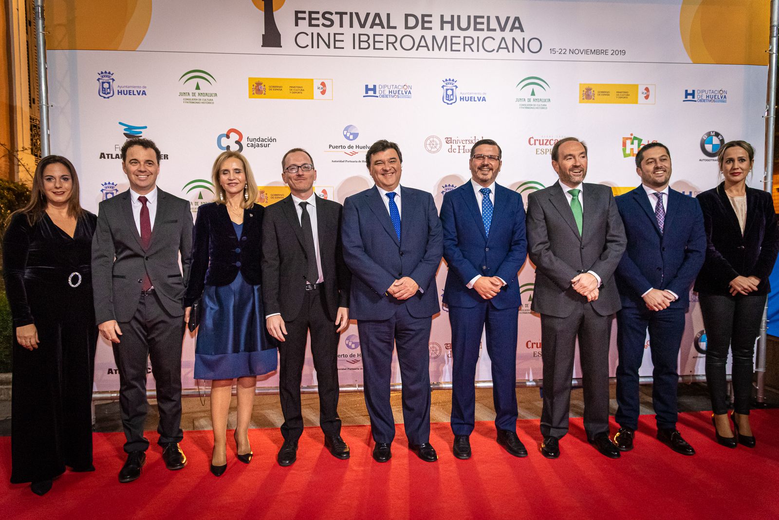 Imágenes del photocall del 45 Festival de Cine Iberoamericano de Huelva