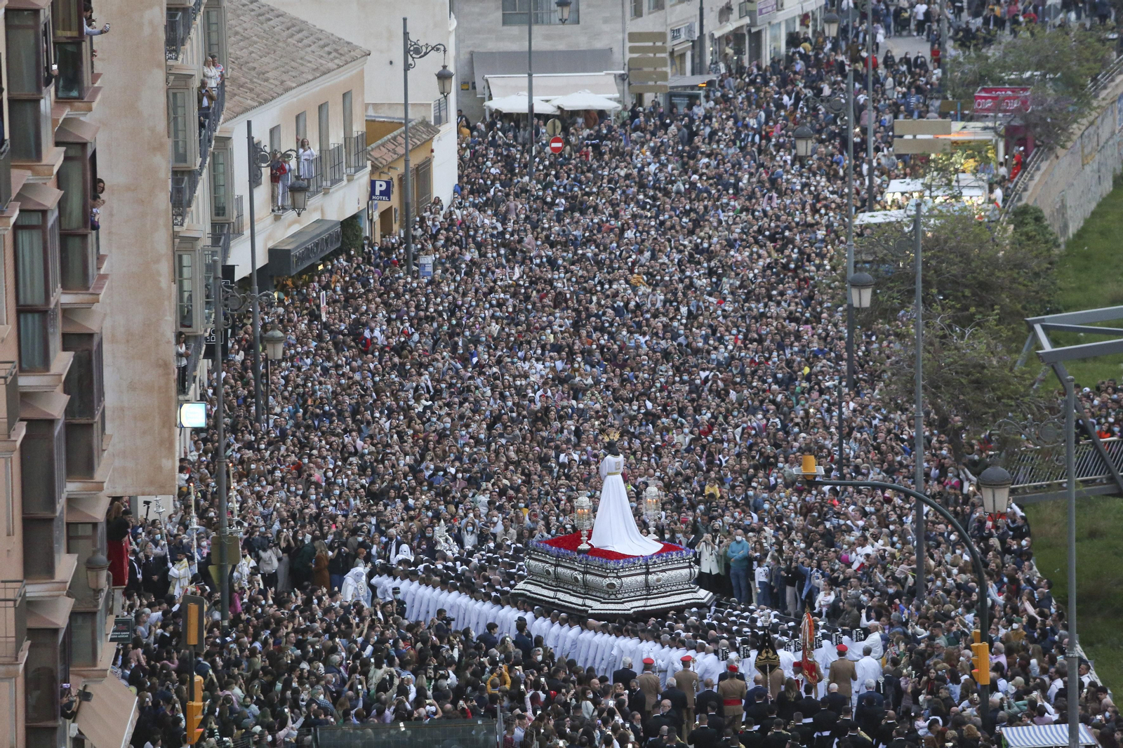 Las fotos del Cautivo, en el Lunes Santo de Málaga