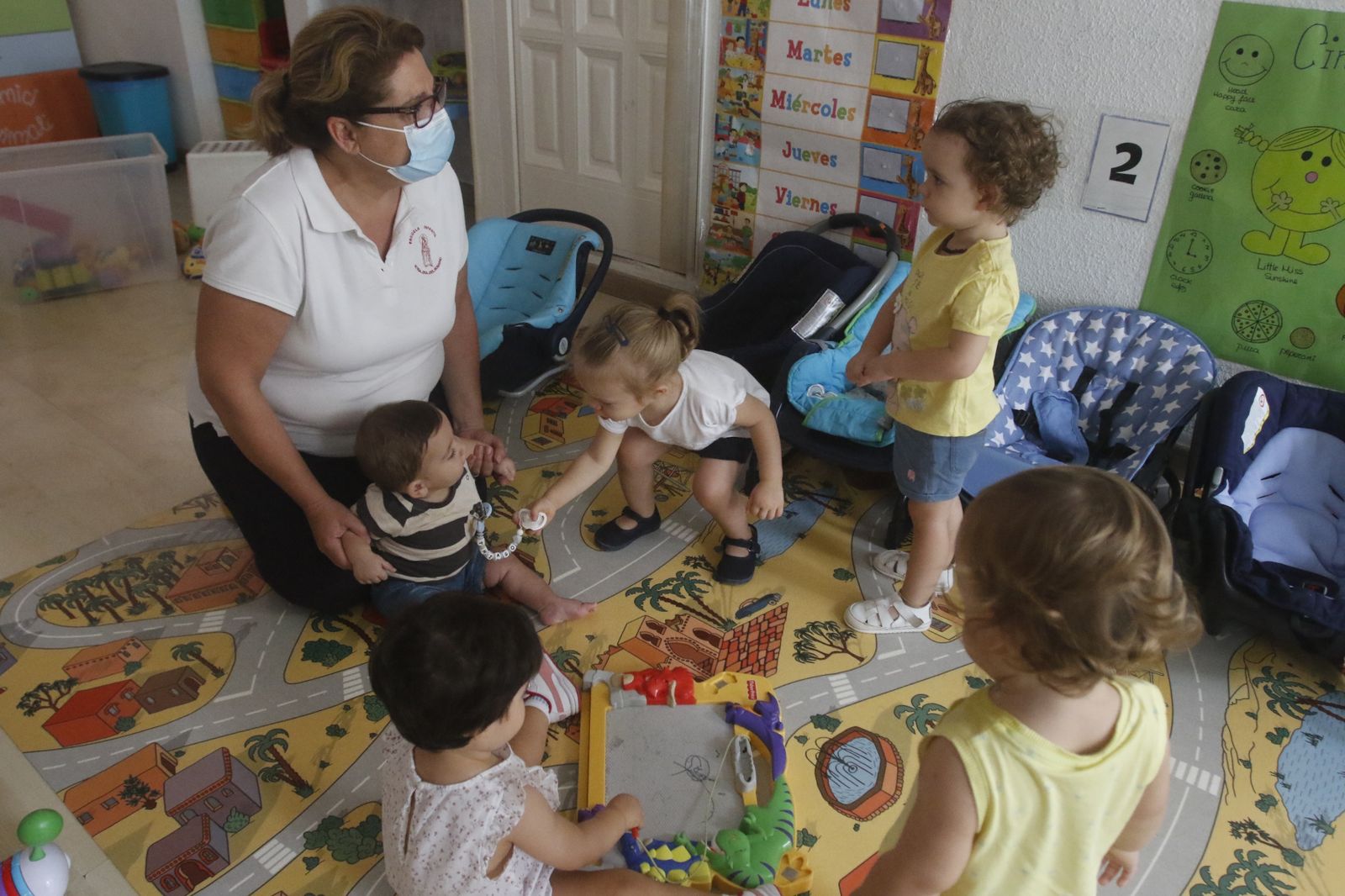 Fotogalería: Primer día de los pequeños cordobeses en las guarderías