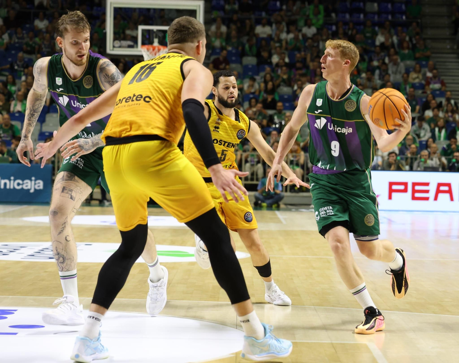 El Unicaja-Filou Oostende, en fotos