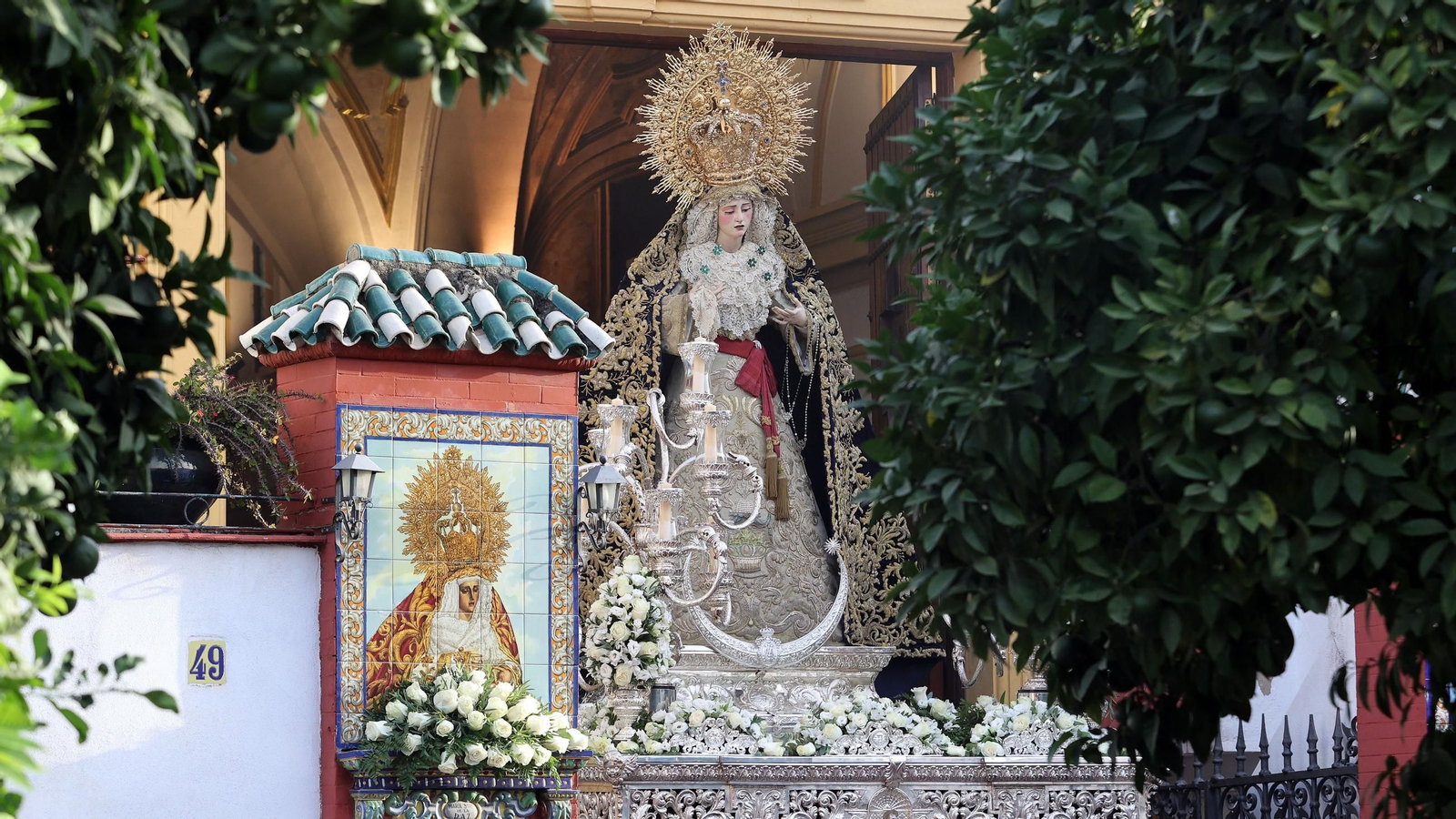 Medalla de Oro de Jerez a la Virgen de la Coronación