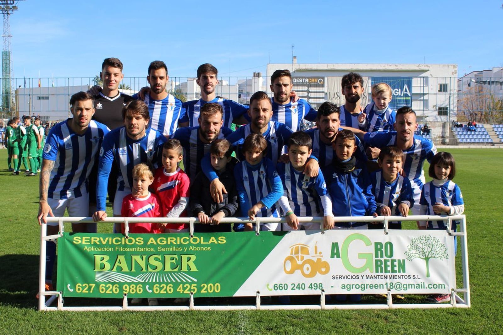 La última alineación titular del Écija.
