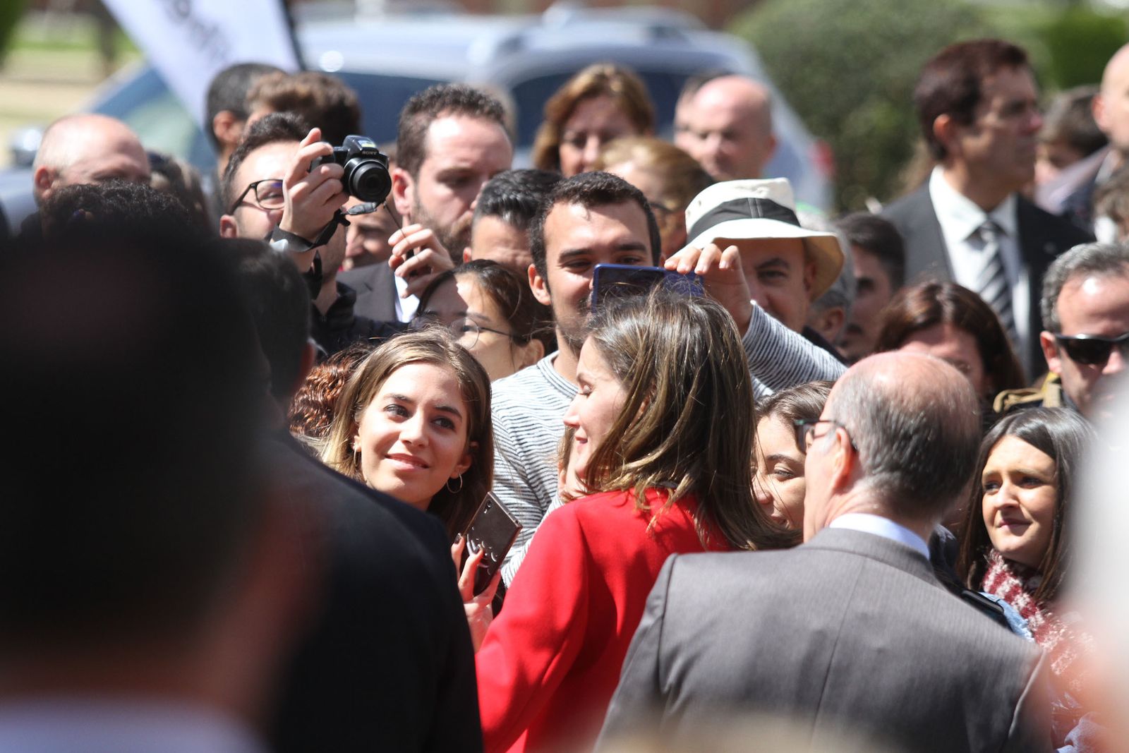Imágenes de la visita de la reina Letizia a Huelva