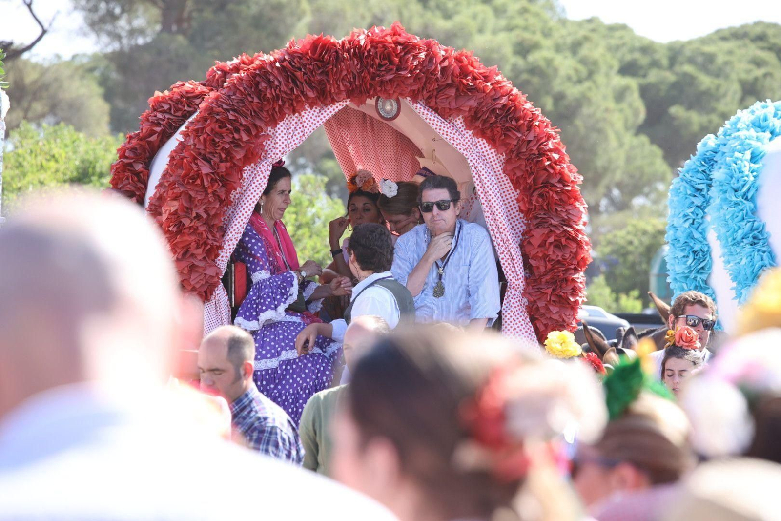 Misa de romeros de las hermandades de Jerez y El Puerto en Marismillas