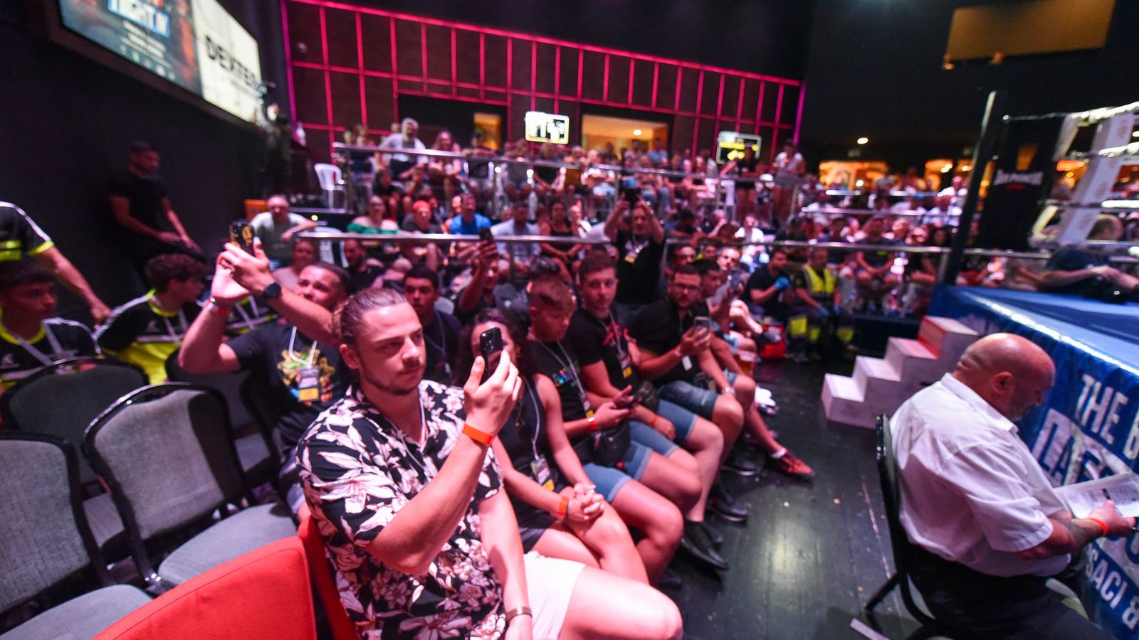 Fotos de la velada de boxeo del Don Príncipe en el casino de San Roque