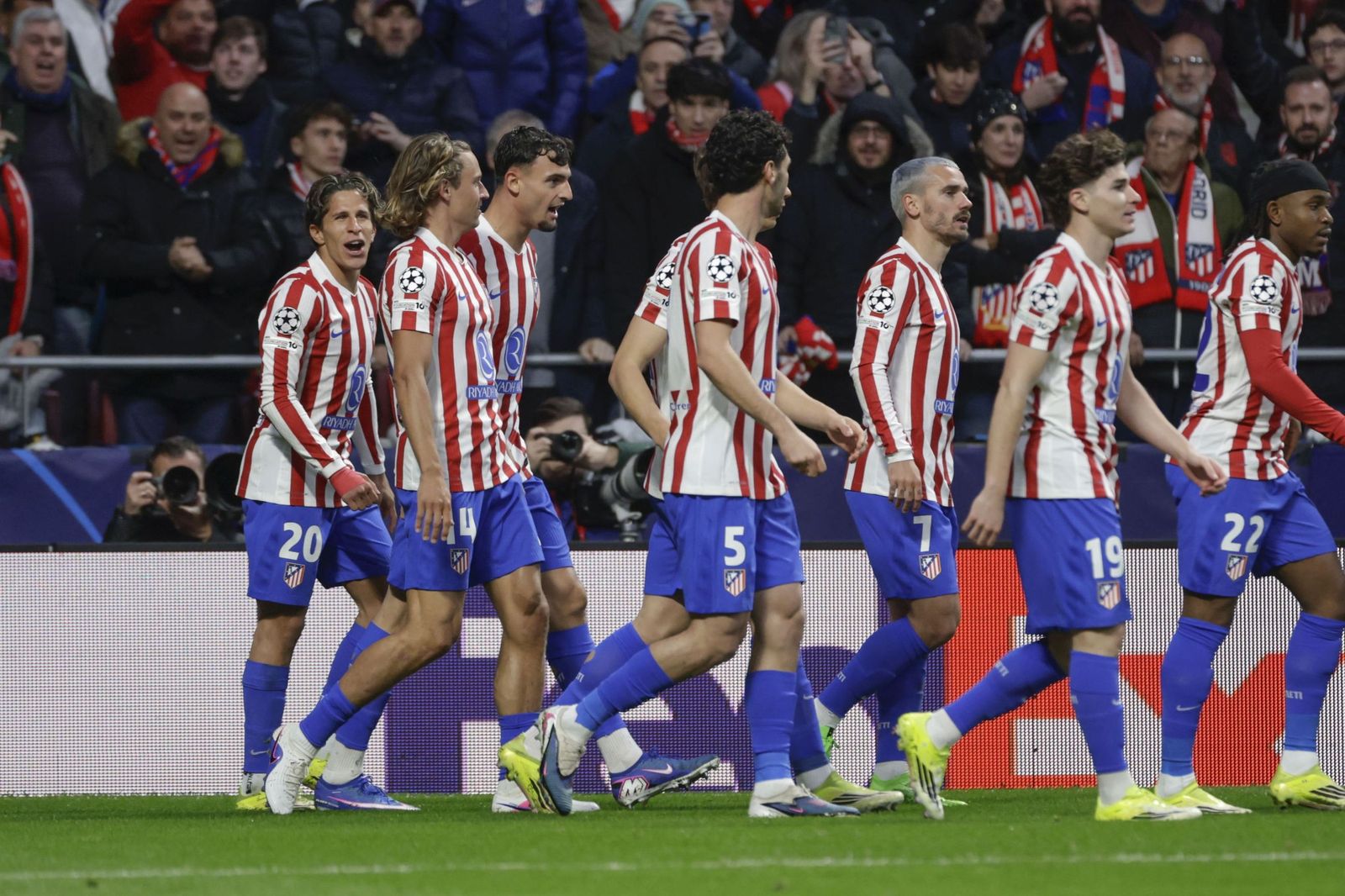 Las fotos del Atlético de Madrid-Tottenham