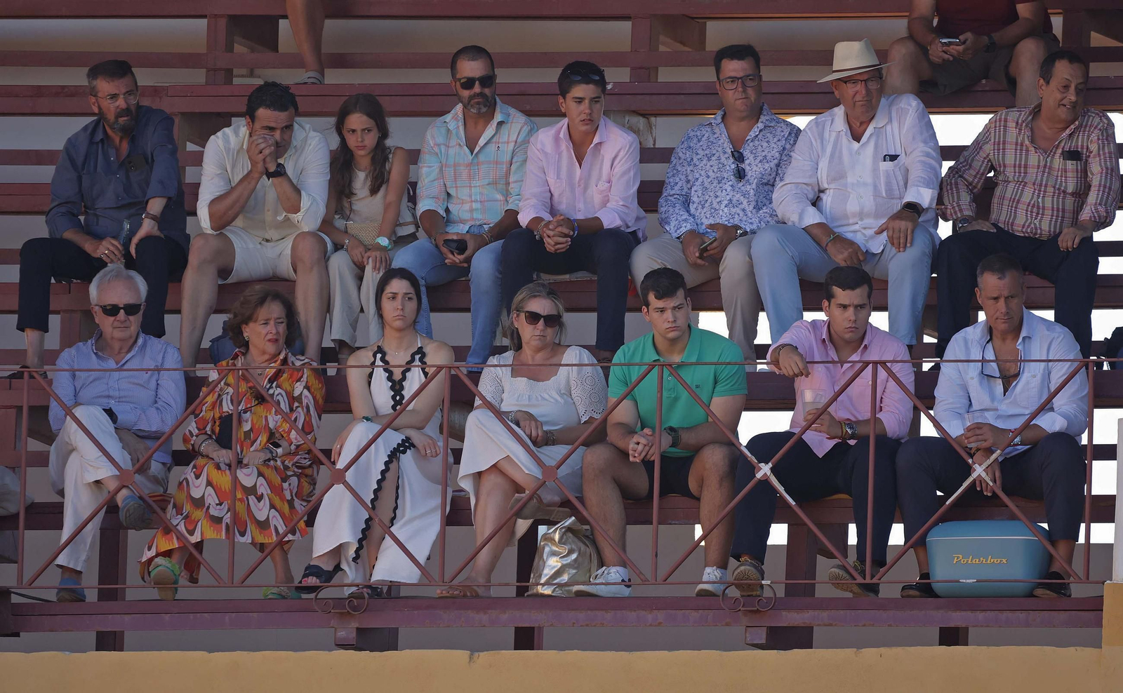 Búscate en la Plaza de Toros 'El Arenal' durante la corrida del domingo de la Feria de La Línea