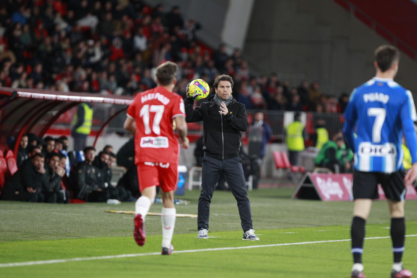 Imágenes del partido U.D. Almería-R.C.D. Espanyol