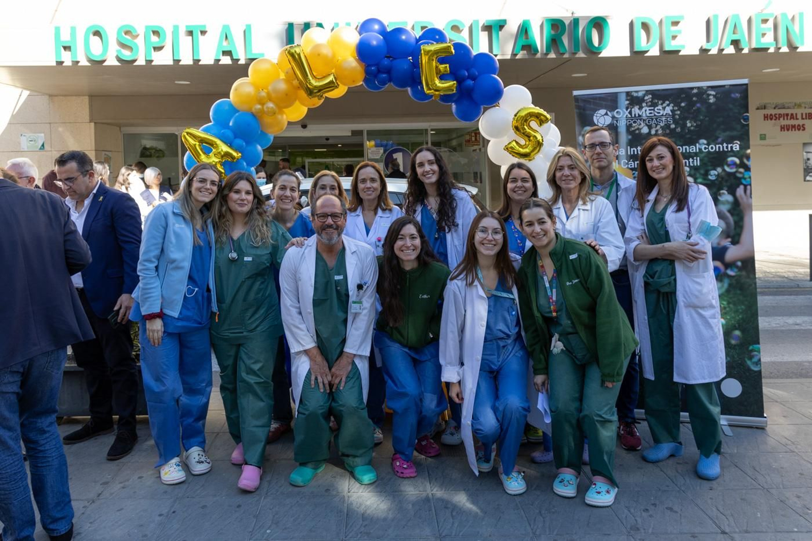 Celebración del día contra el Cáncer Infantil