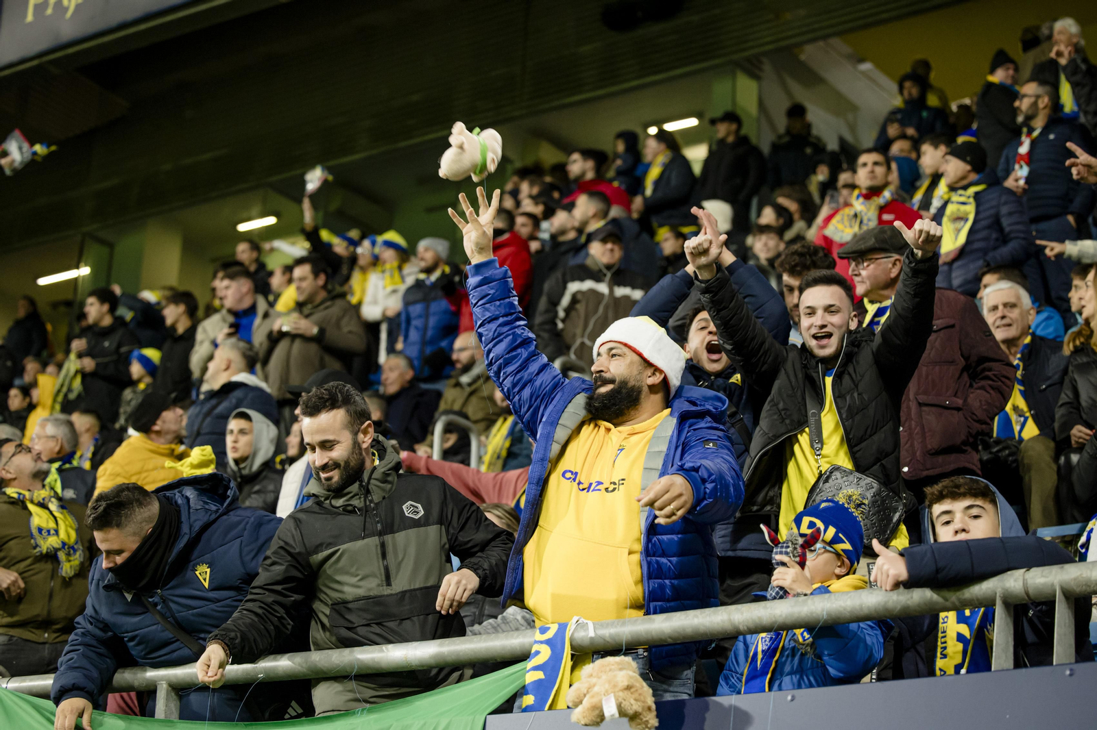 Cádiz CF - Real Sociedad, las imágenes del partido .