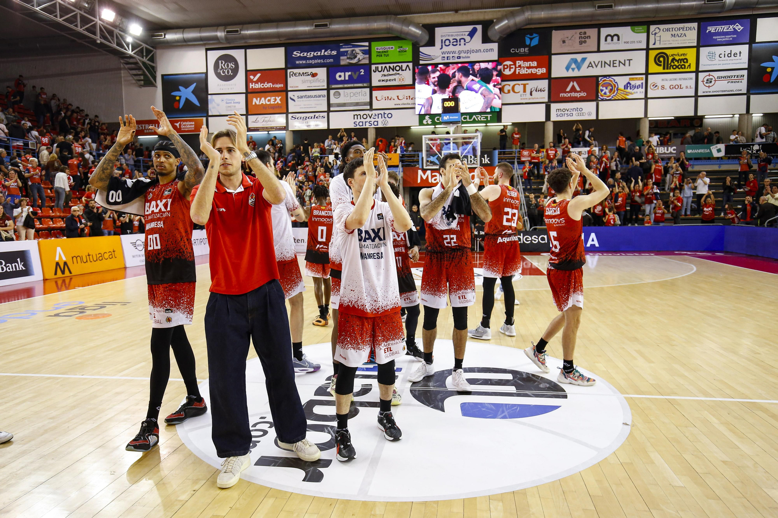 El Baxi Manresa - Unicaja, en fotos