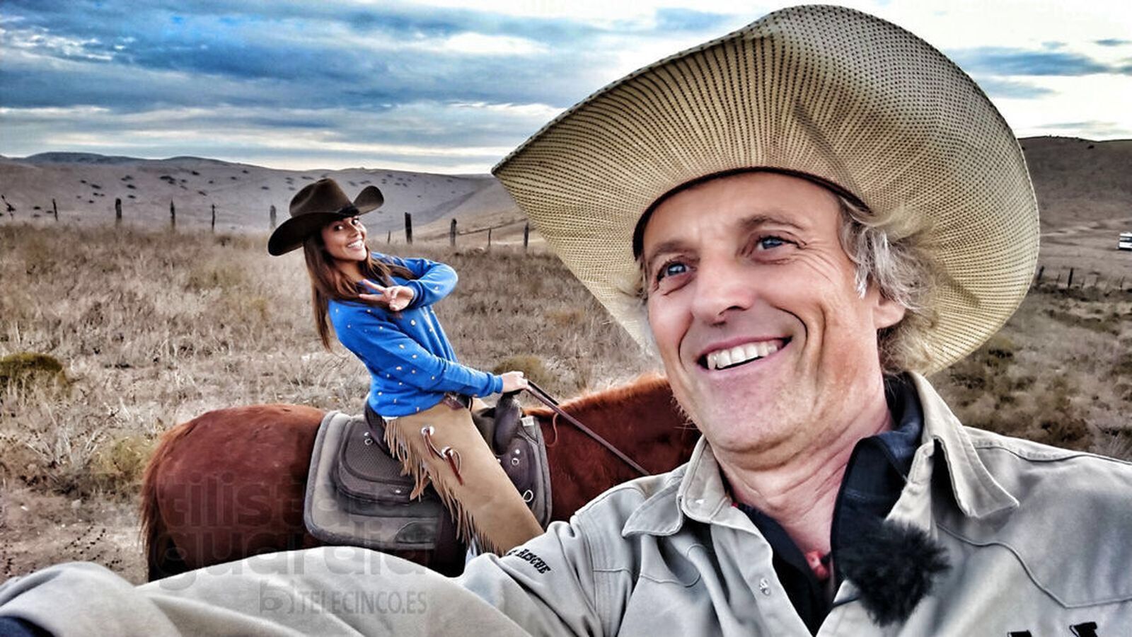 Jesús Calleja y Lara Álvarez coincidieron en un viaje en 'Planeta Calleja'