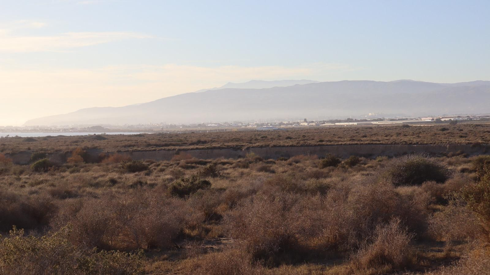 Terrenos en los que se pretende celebrar el macrofestival Dreambeach, en El Toyo.