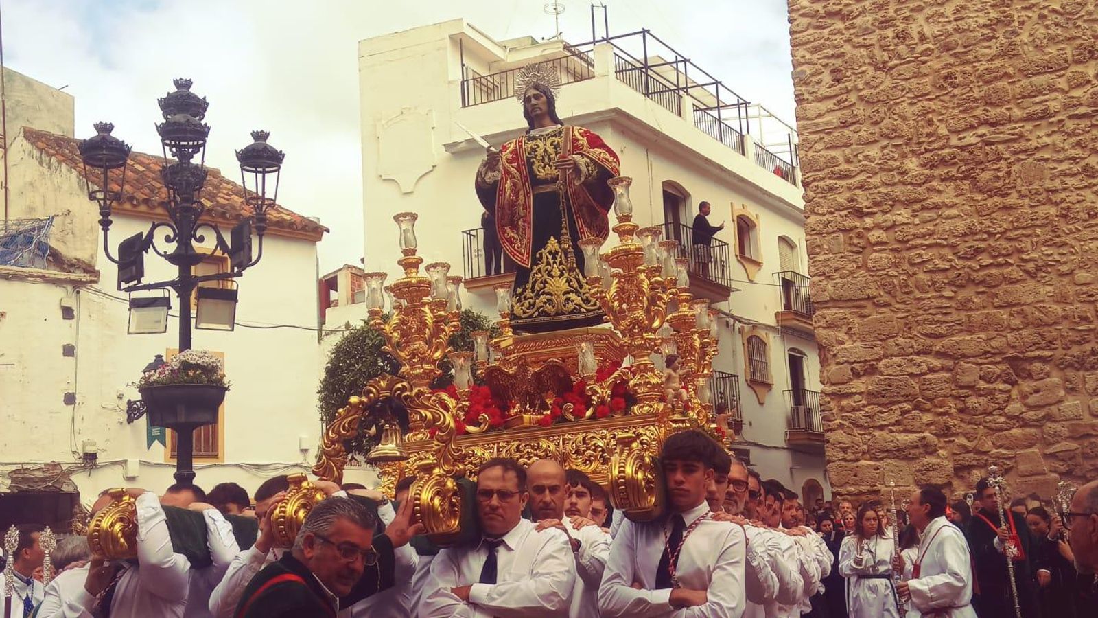 El trono de San Juan Evangelista.