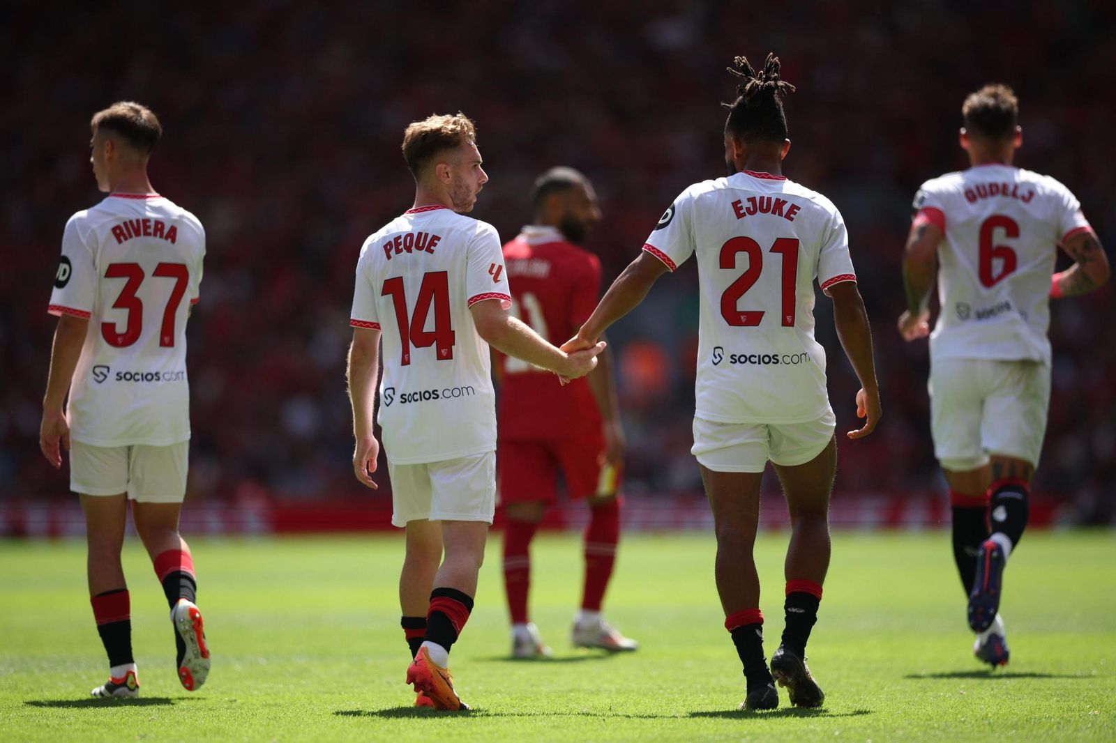 Las fotos del Liverpool - Sevilla