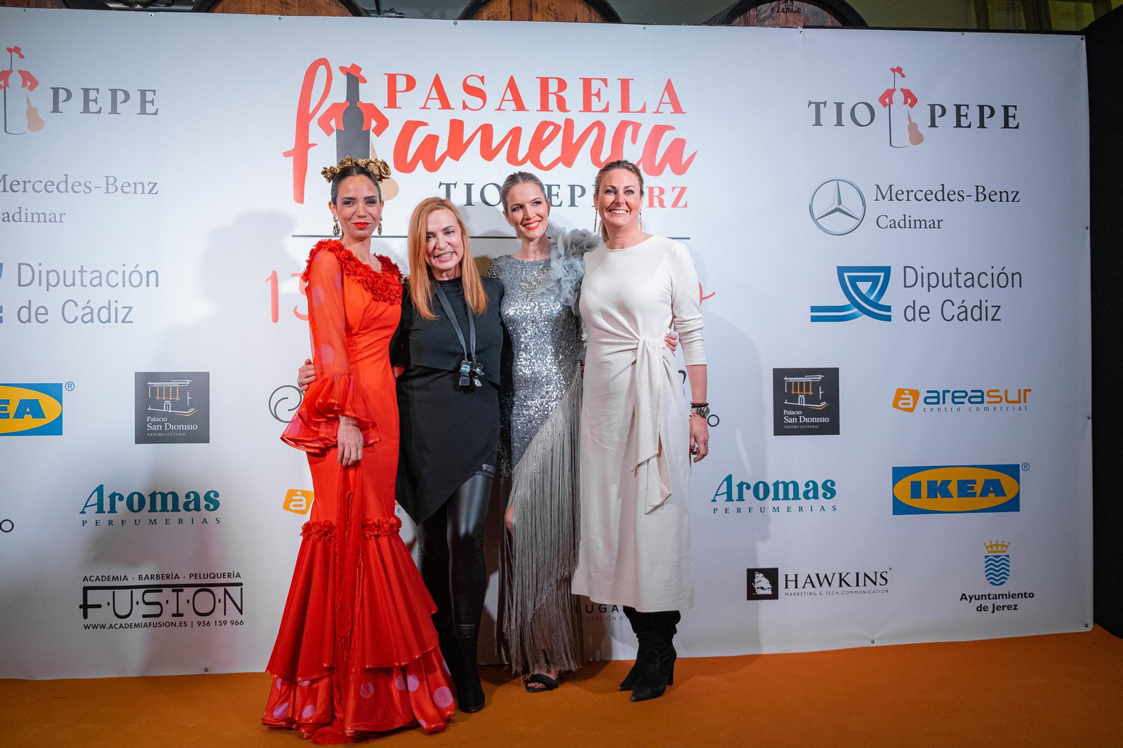 El desfile de Ángeles Verano en la Pasarela Flamenca de Jerez, todas las fotos