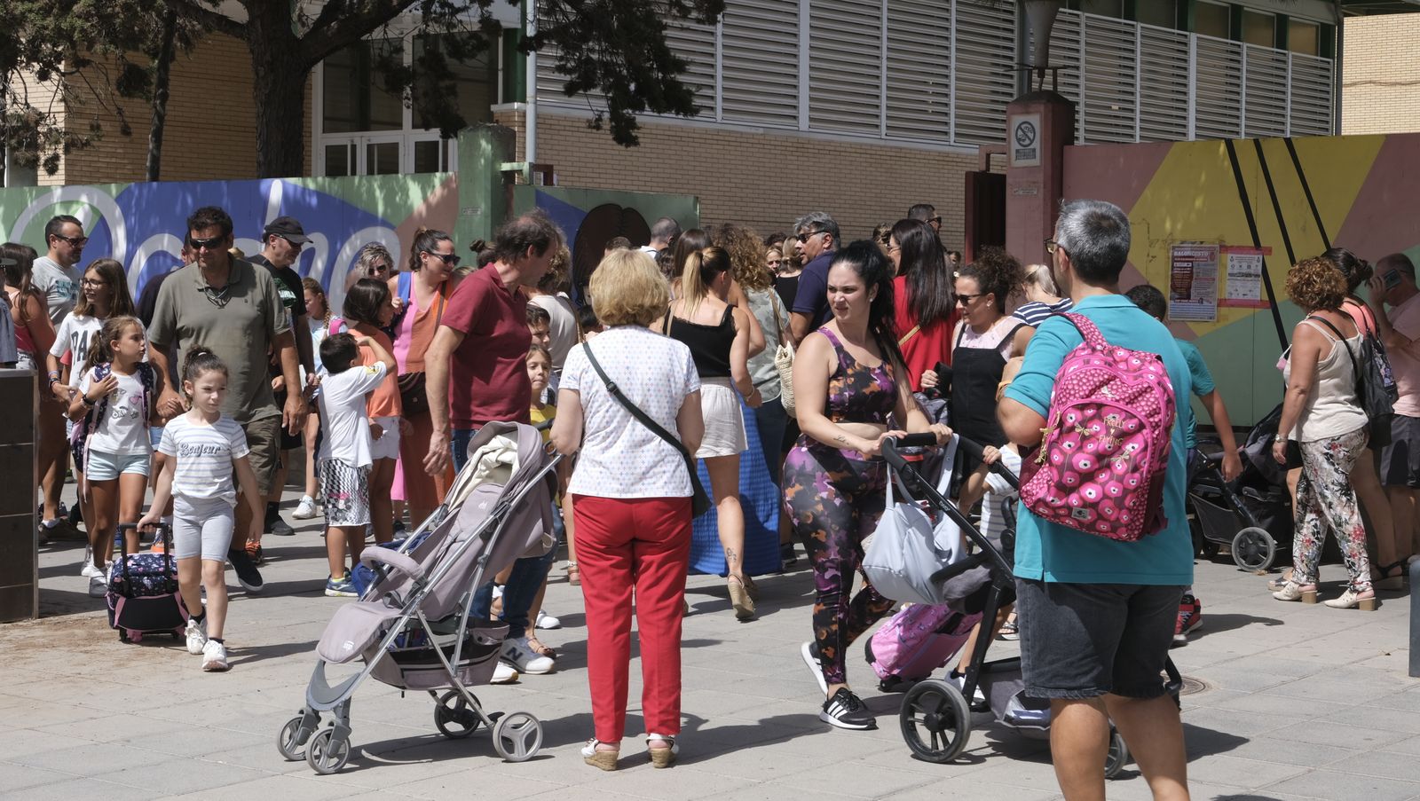 Imágenes del primer día de curso escolar en Almería