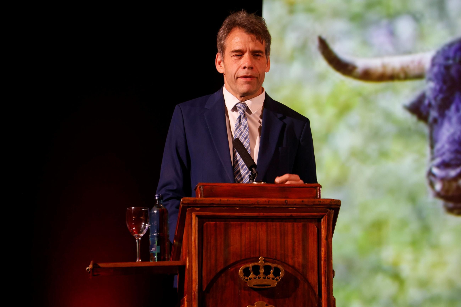 El periodista Rubén Amón pregona la Feria Taurina de Córdoba, en imágenes