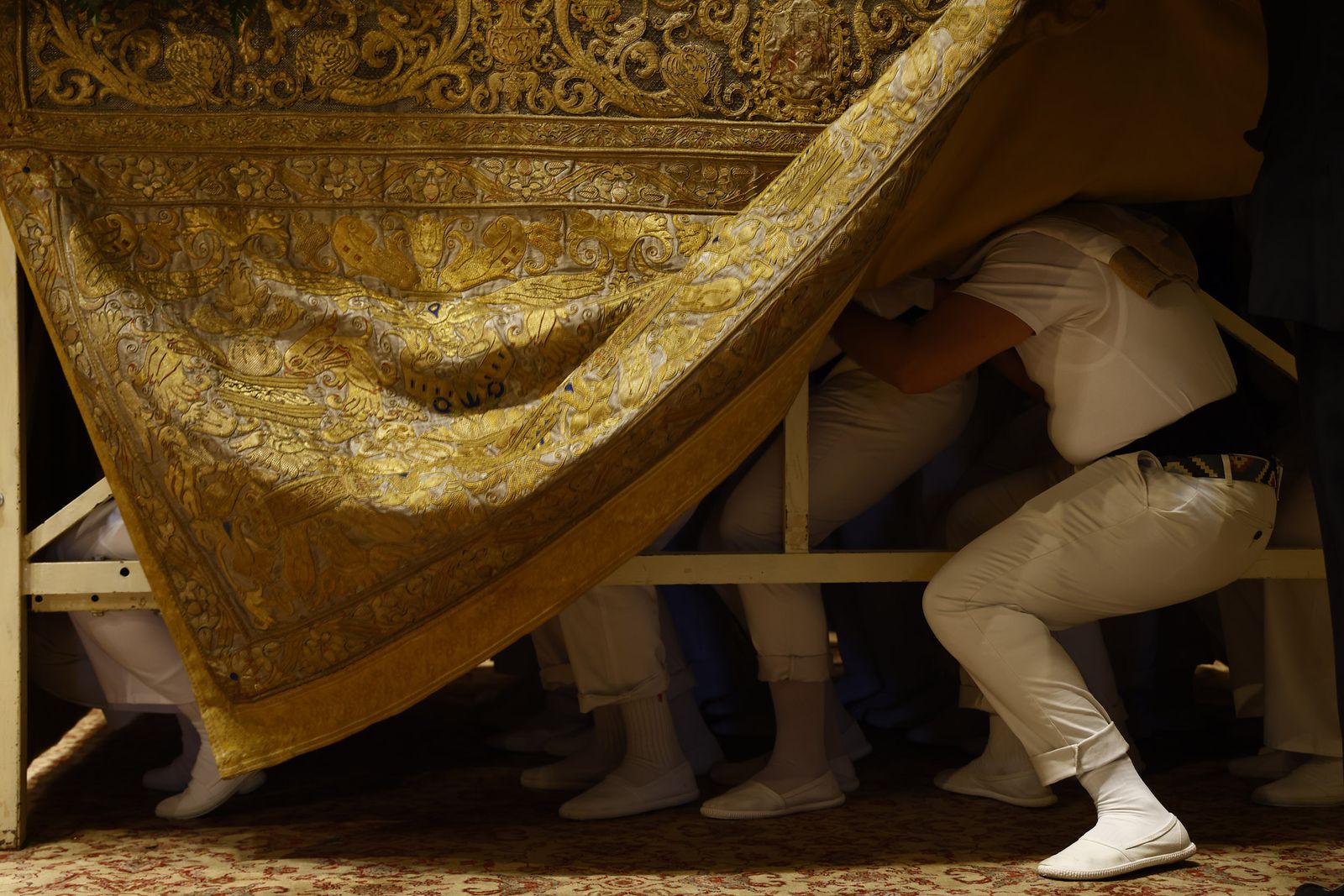 La procesión de la Virgen de los Reyes, en imágenes