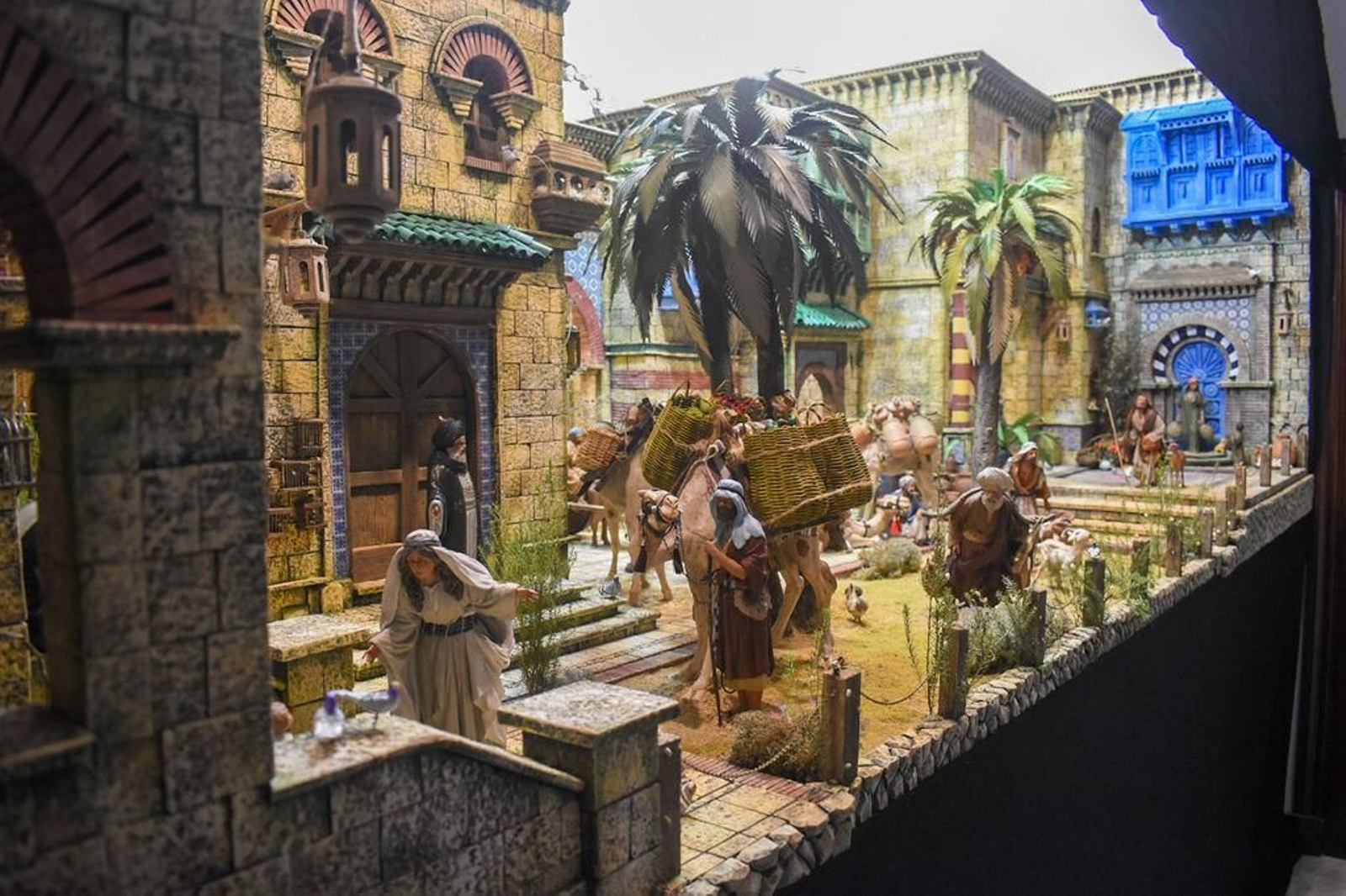 Segundo premio Nacimientos Artísticos Particulares: Manuel Rodríguez Amador, en Hospital de Mujeres, 59, visitable de 18.30 a 20.30 días laborables y de 12.00 a 14.00 los festivos