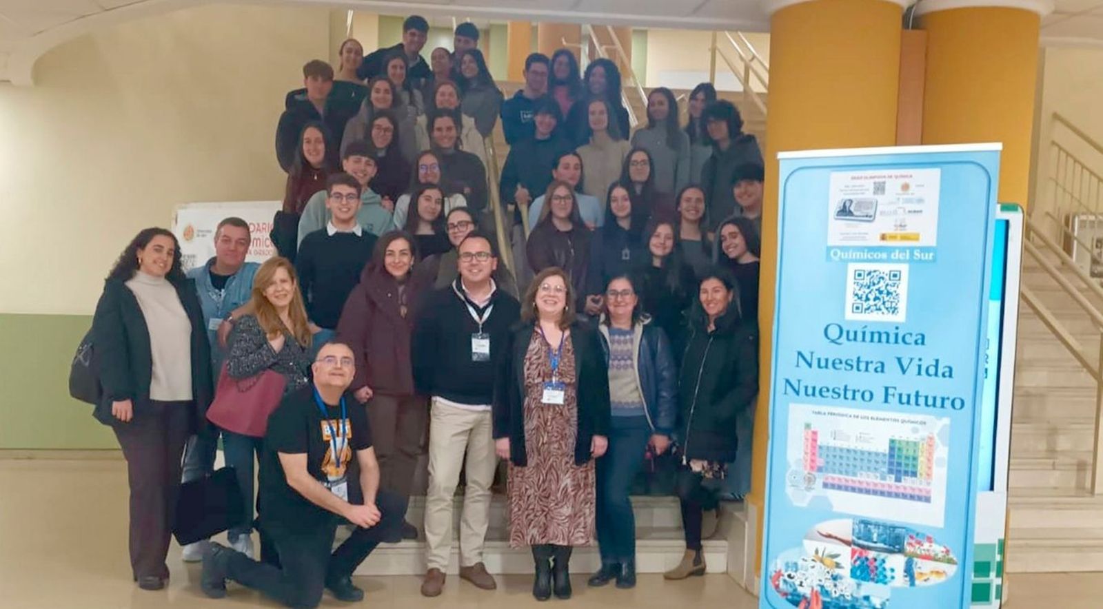 Participantes en la fase provincial de la XXXIX Olimpiada de Química.