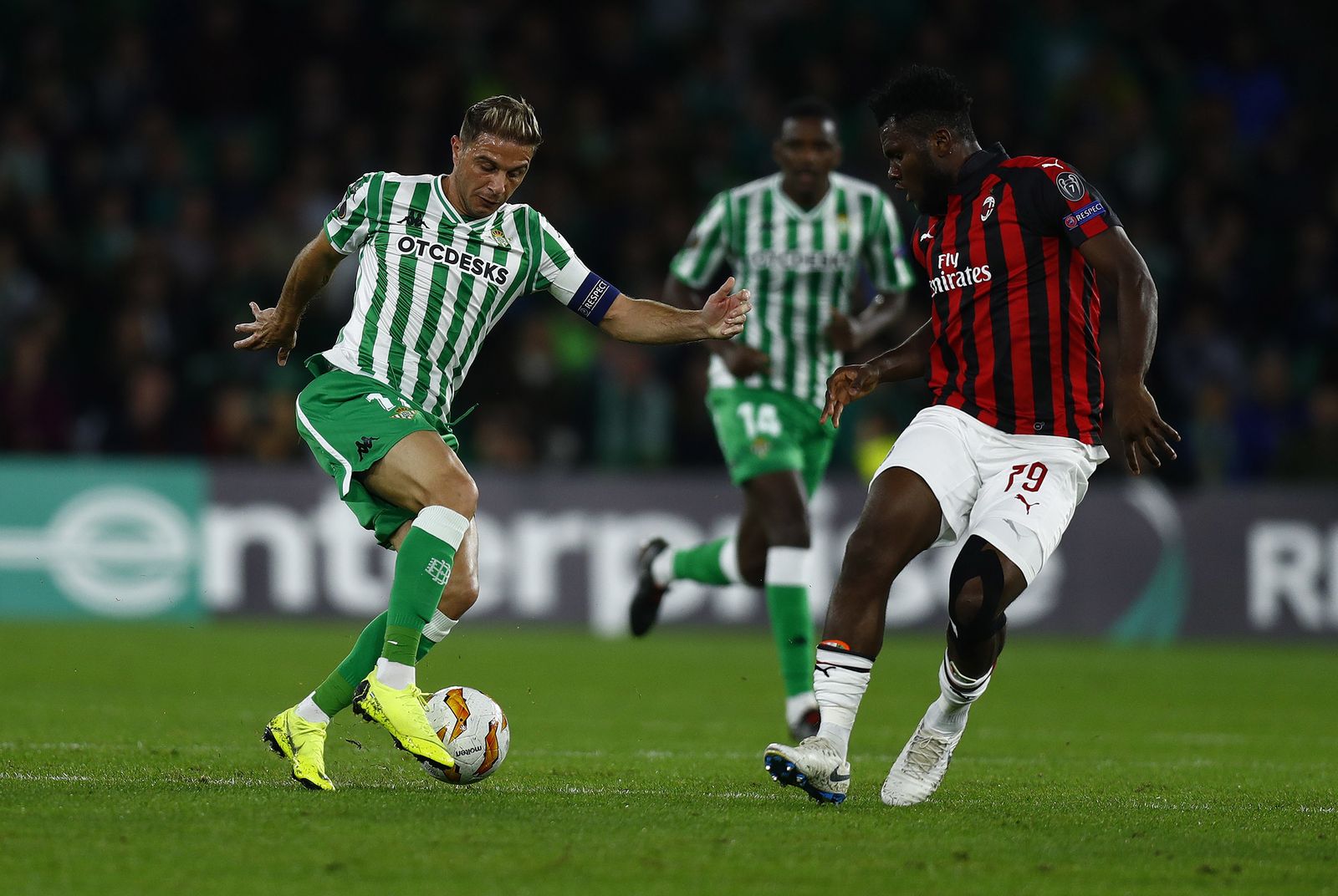 El Betis-Milan, en imágenes
