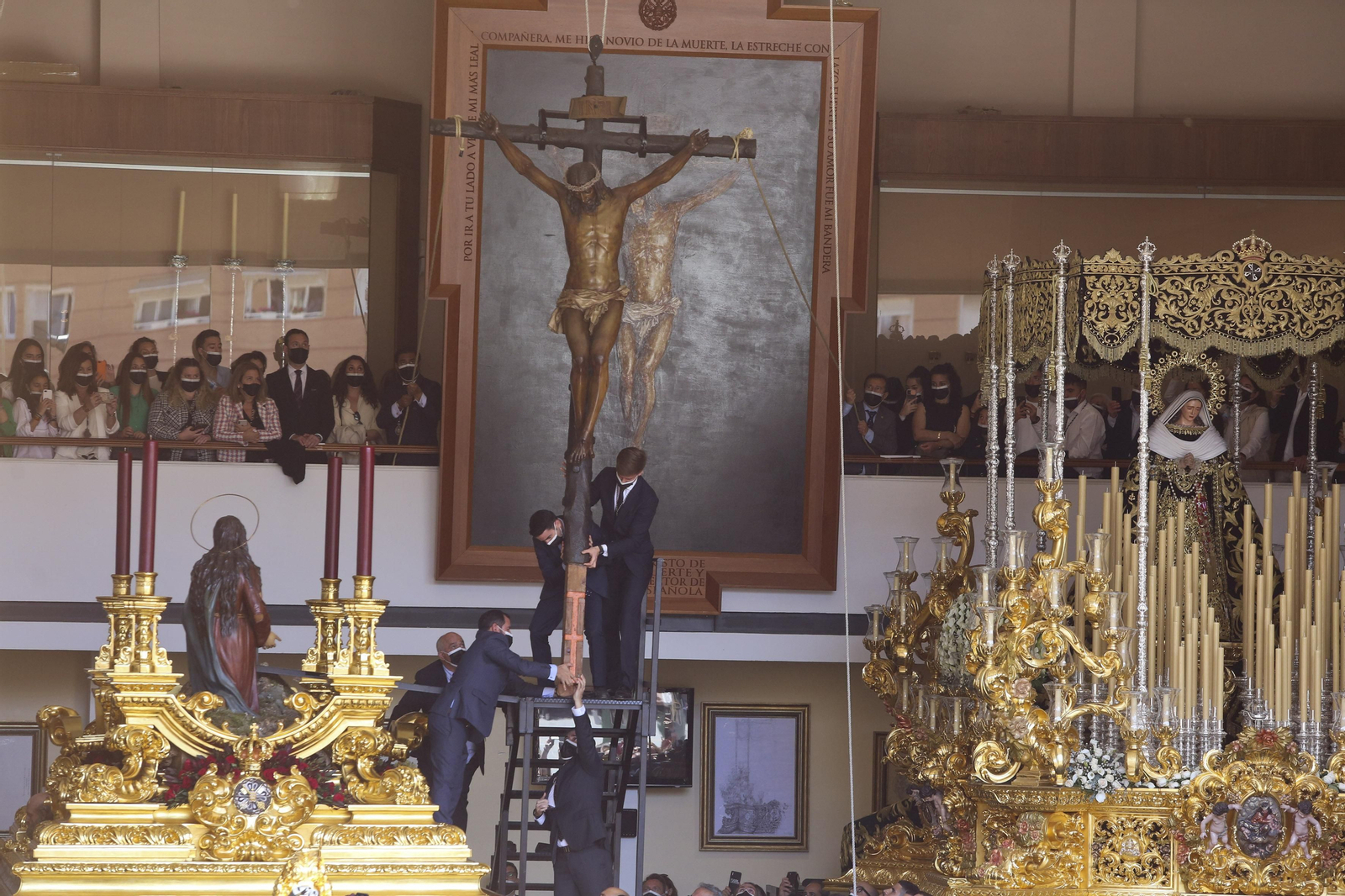 Las fotos de la Legión, en el Jueves Santo de Málaga