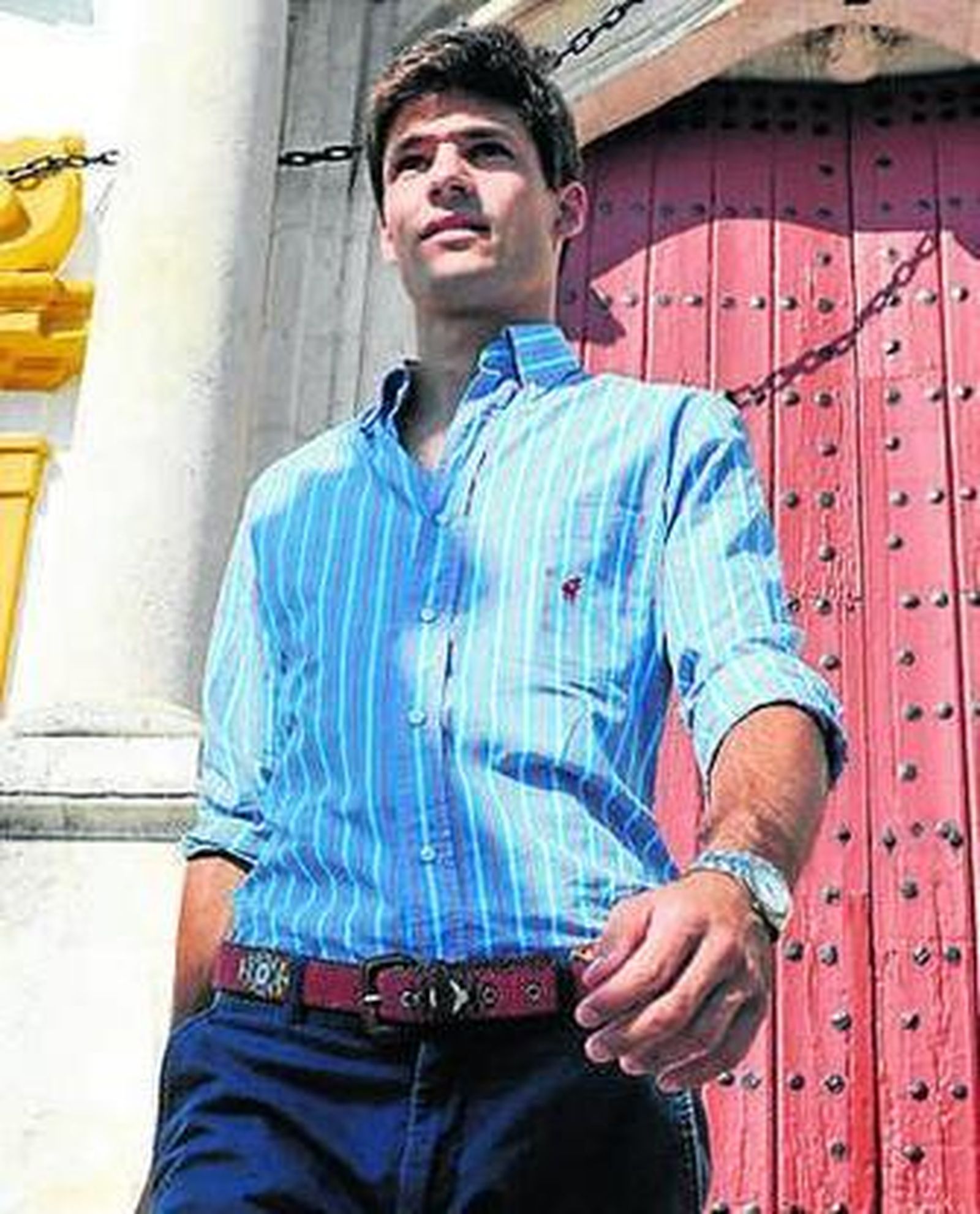 Pablo Aguado, en la Maestranza.