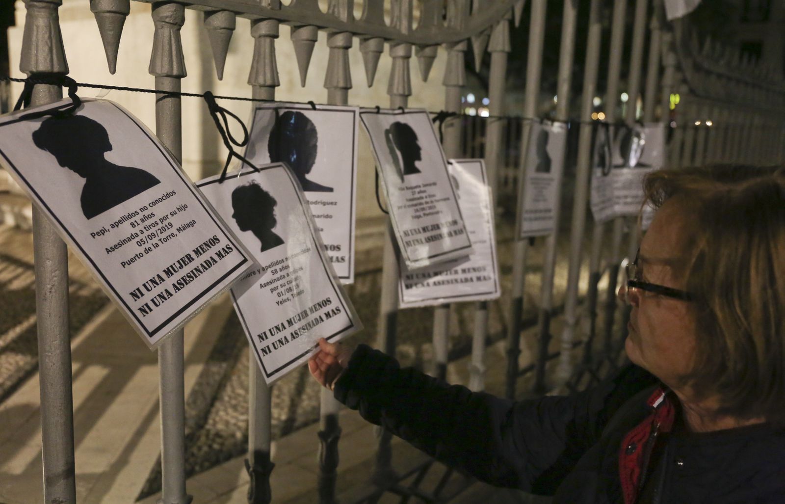 Fotos de la manifestación del 25N contra la violencia de género en Málaga