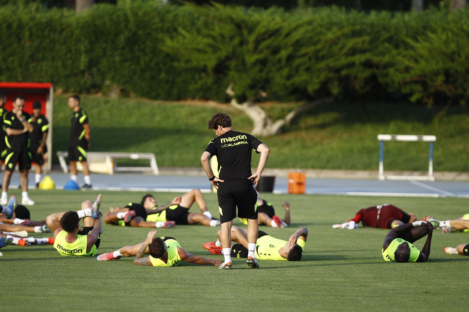 Primer entrenamiento de la Temporada 2025-2026 de la U.D. Almería, en imágenes