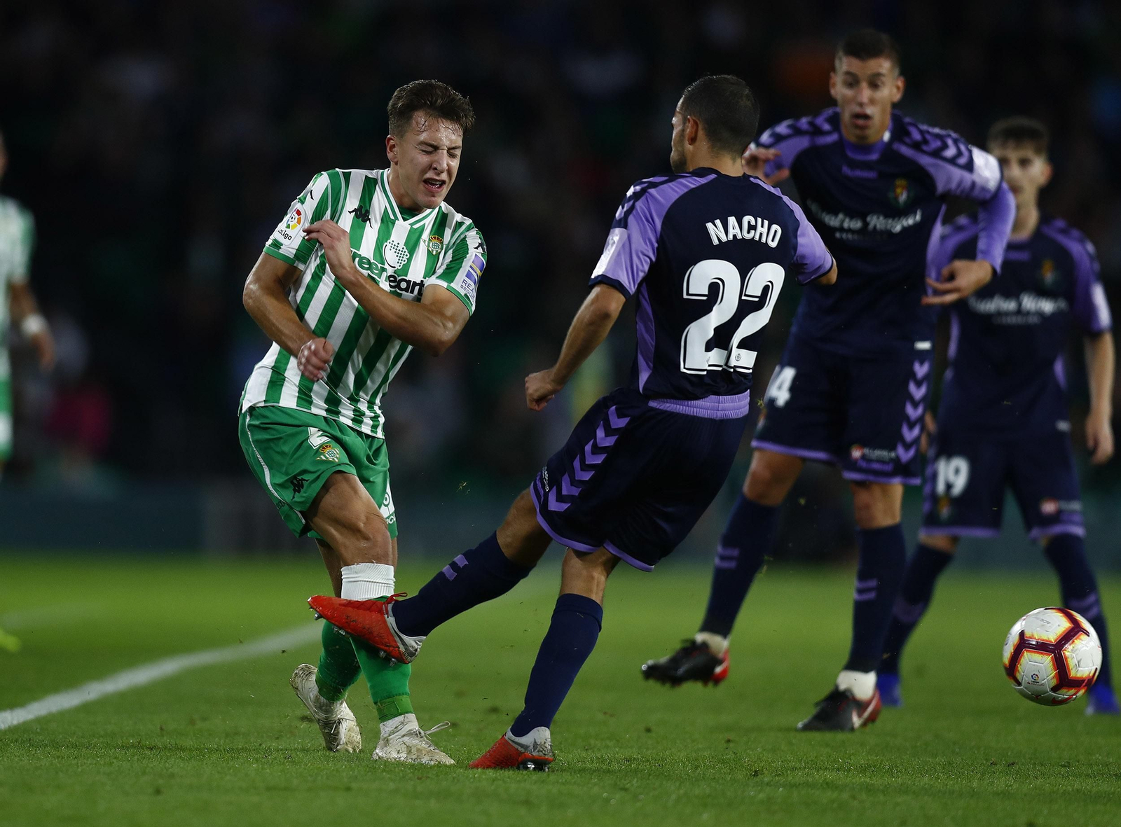 Las imágenes del Betis-Valladolid
