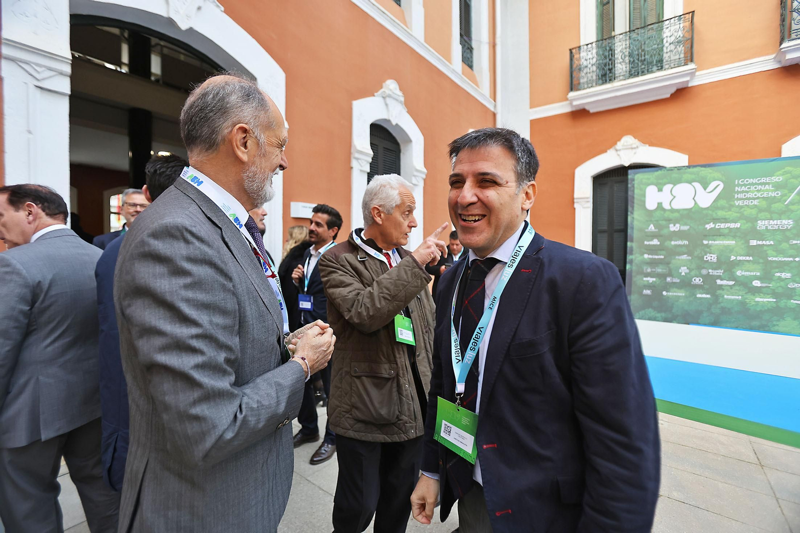 Imágenes del I Congreso Nacional de Hidrógeno Verde H2V celebrado en Huelva