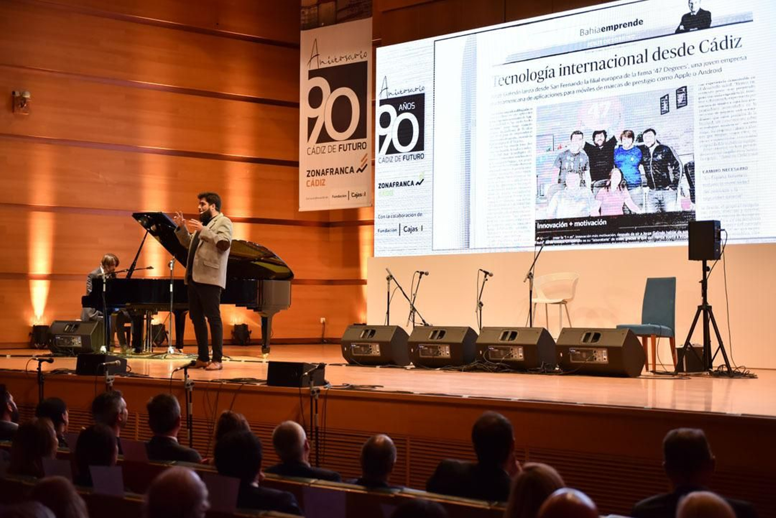 Gala 90 aniversario de la Zona Franca de Cádiz