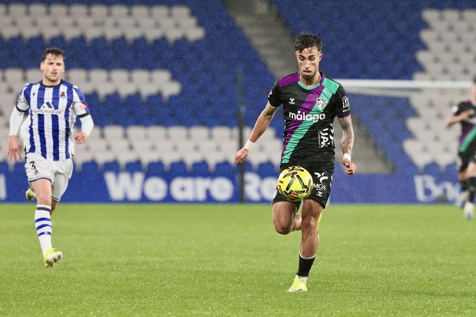 Real Sociedad-Málaga CF, en fotos