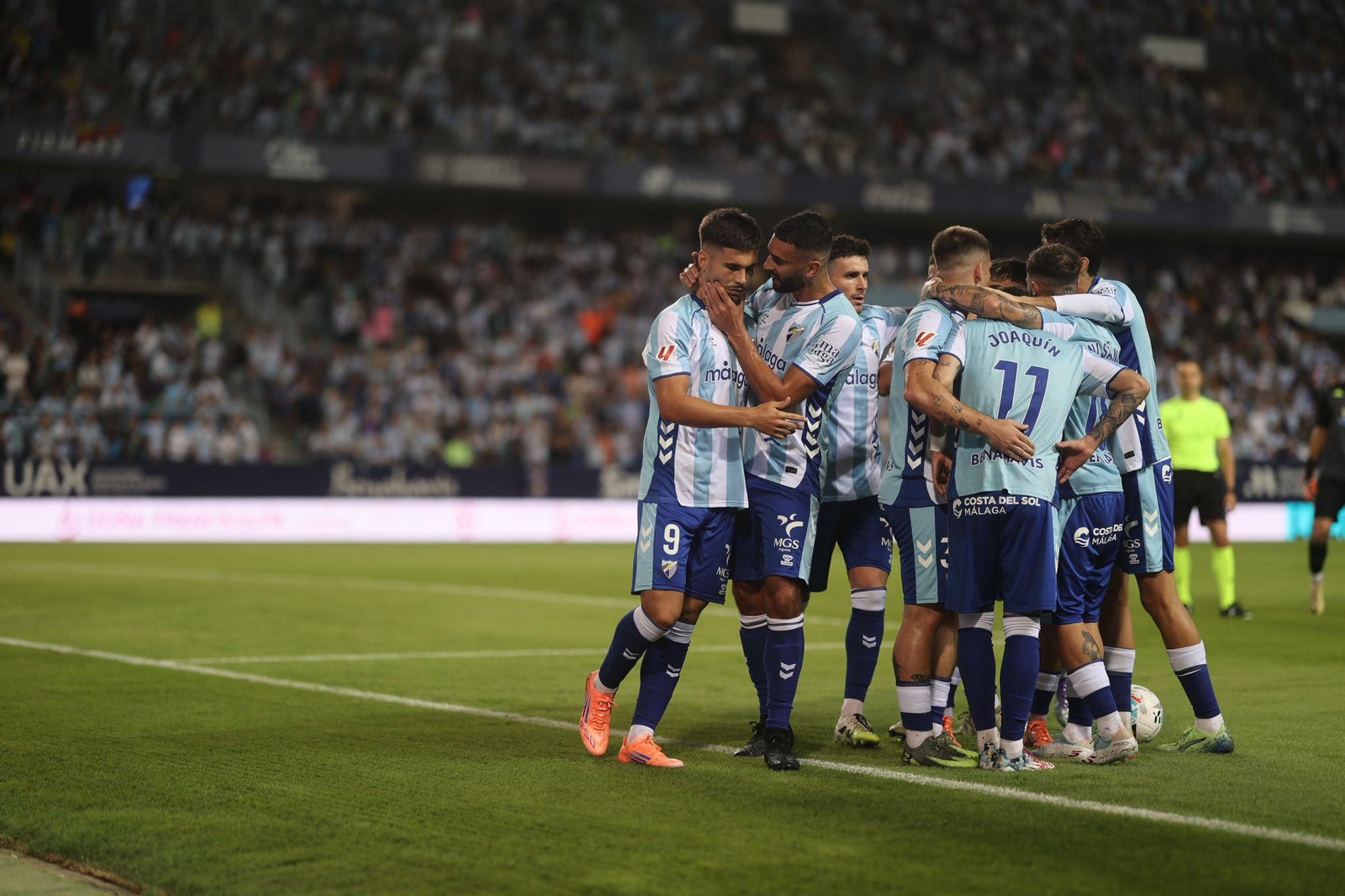 Las fotos del Málaga CF-Deportivo