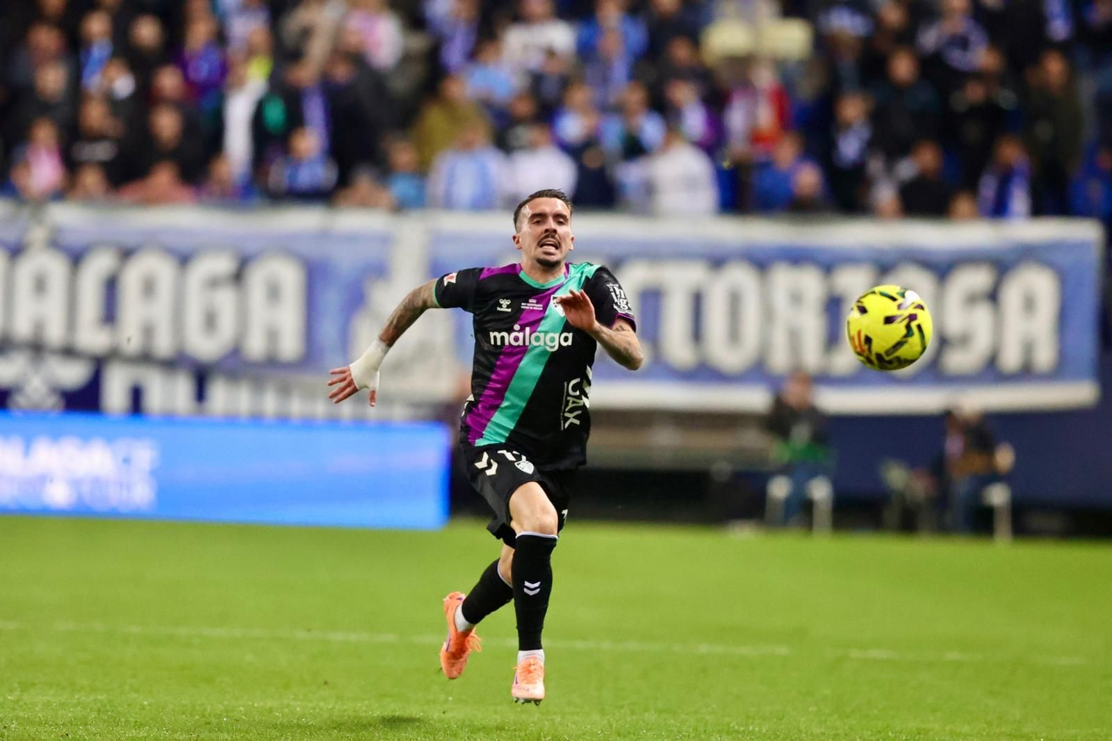 El Málaga CF-Real Zaragoza, en fotos