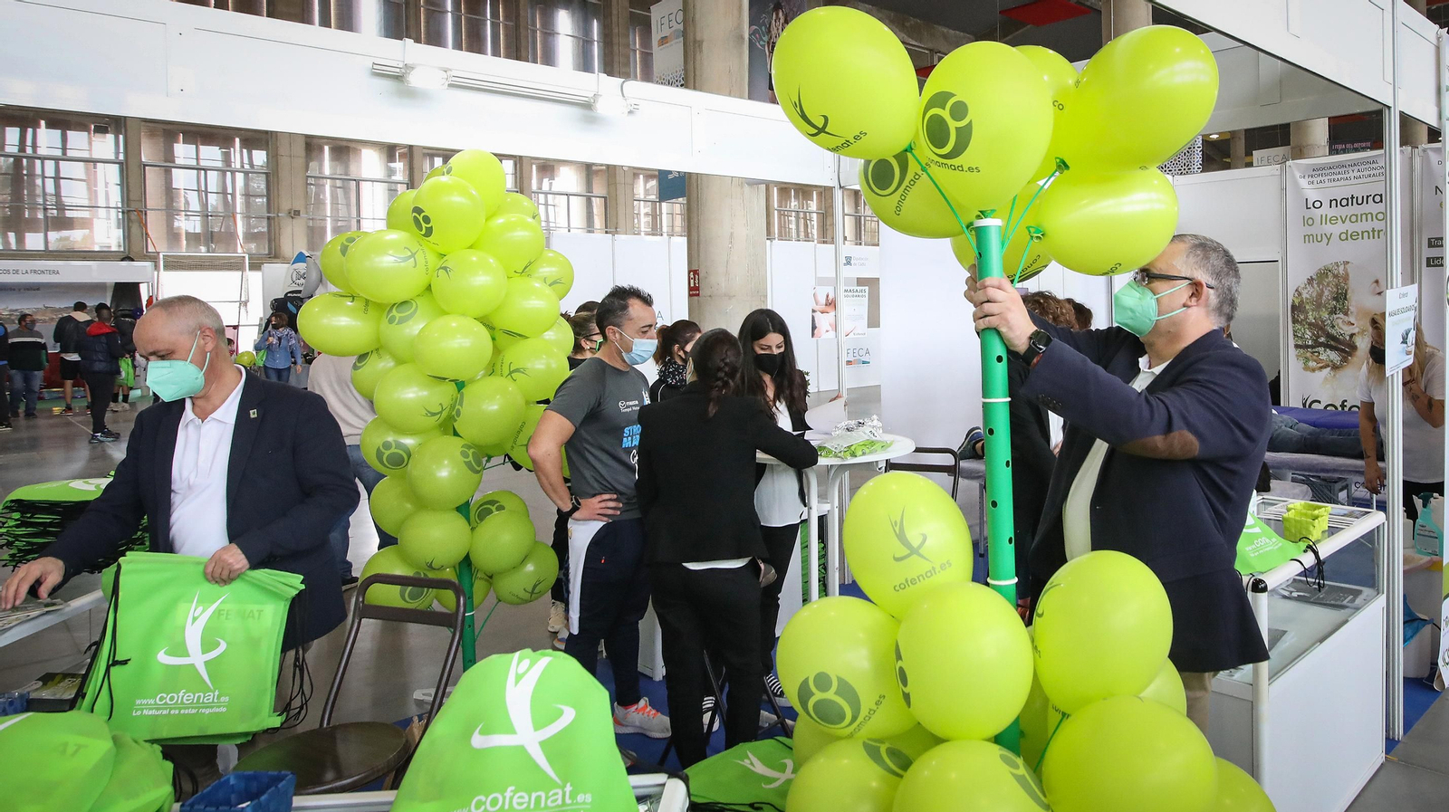 Gran ambiente en la feria del Deporte y la Vida Sana en Ifeca