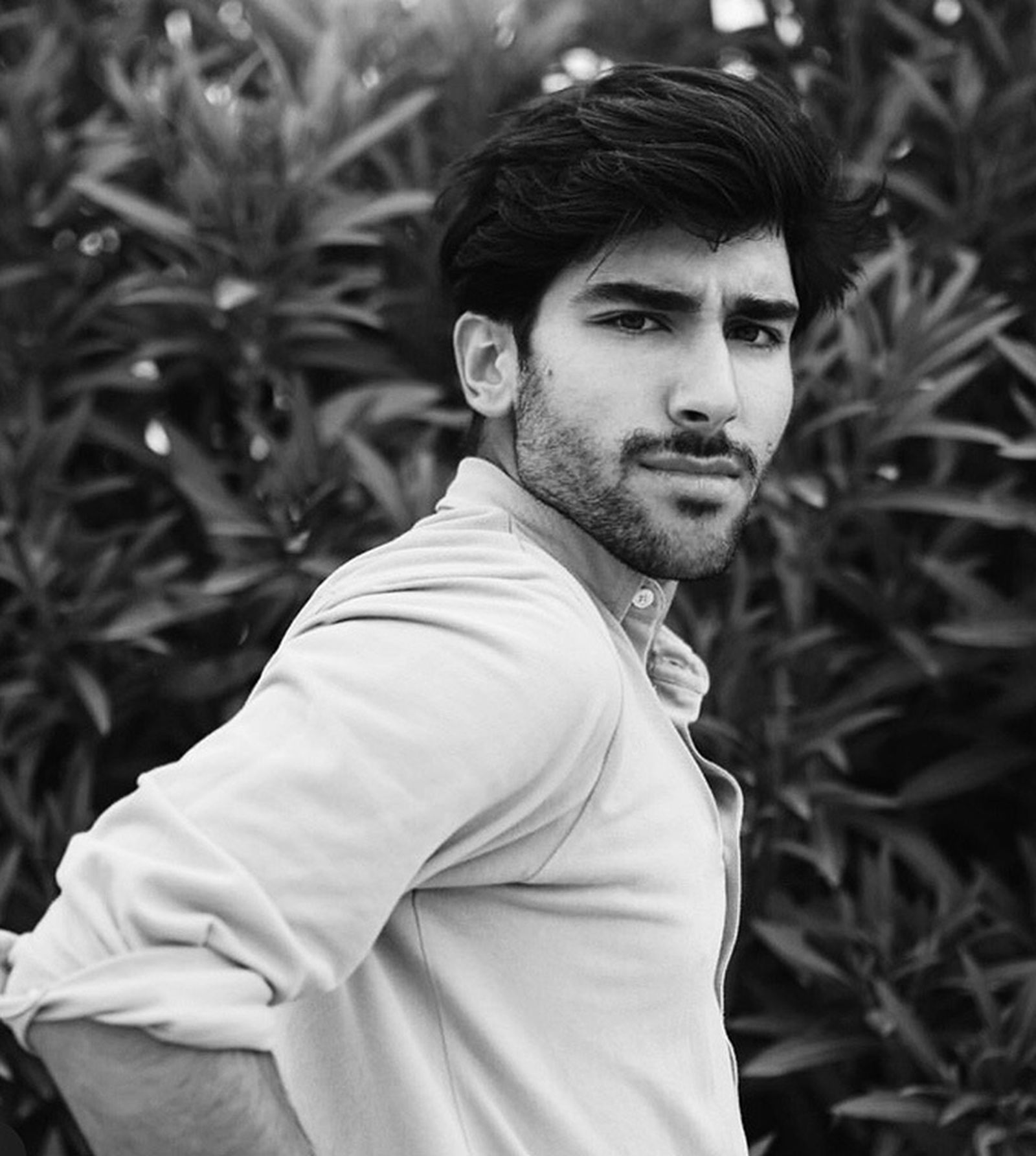 Jesús Isnard posando durante un reportaje de fotos.