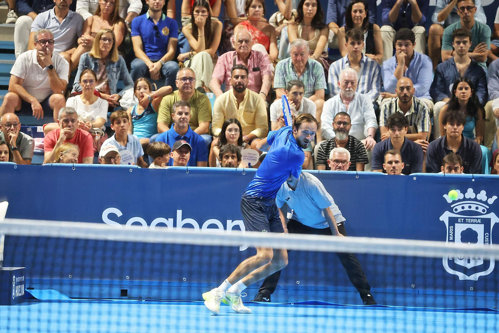 Imágenes de la final masculina de la Copa del Rey de tenis entre Daniil Medvedev y Alejandro Davidovich